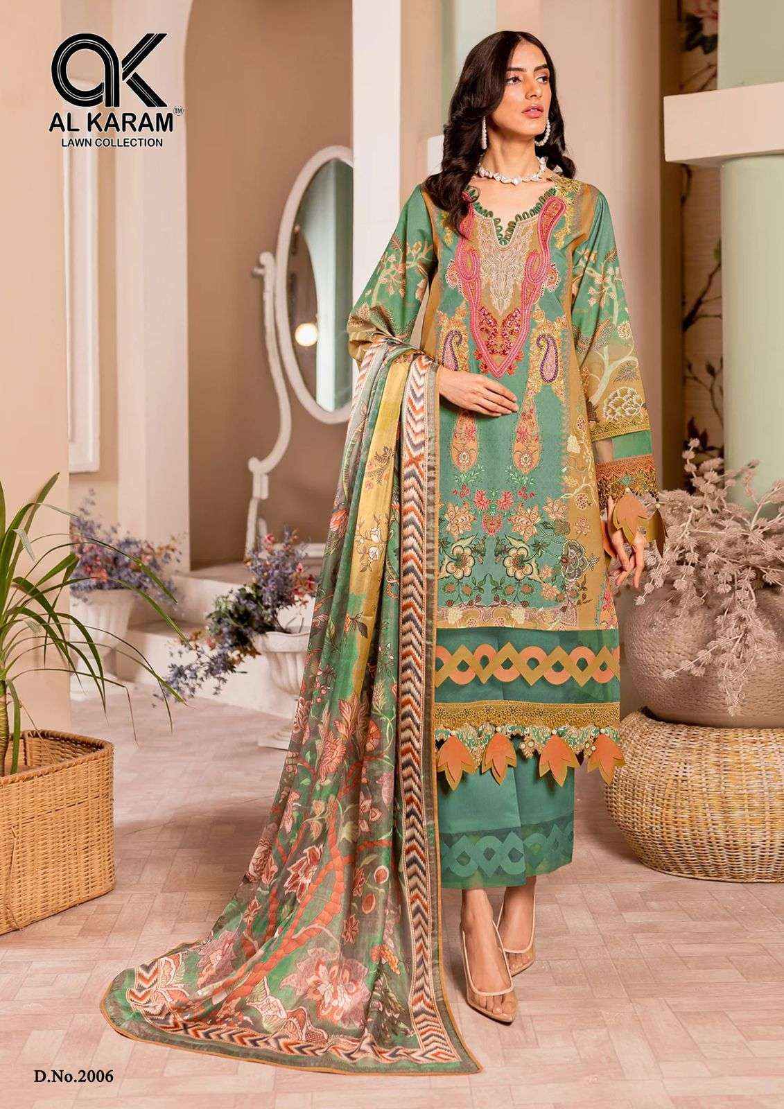 AL KARAM ADANS LIBAS EXCLUSIVE COLLECTION VOL 2 SALWAR KAMEEZ ( 6 PCS CATALOG )