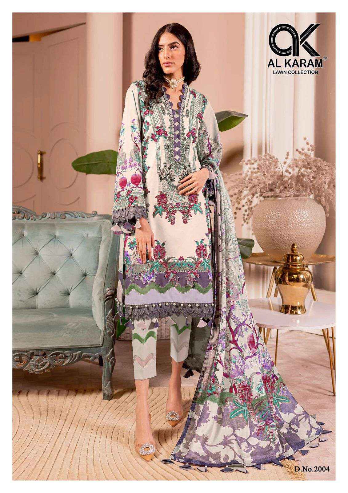 AL KARAM ADANS LIBAS EXCLUSIVE COLLECTION VOL 2 SALWAR KAMEEZ ( 6 PCS CATALOG )