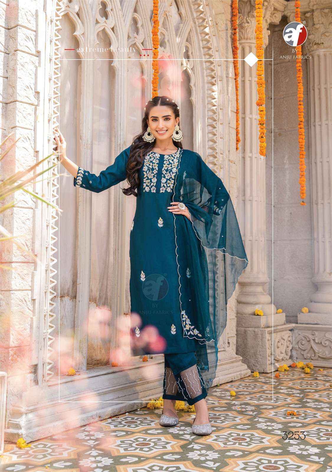 ANJU FABRICS MAYRA VOL 3 VISCOSE DESIGNER SUITS ( 6 PCS CATALOG )