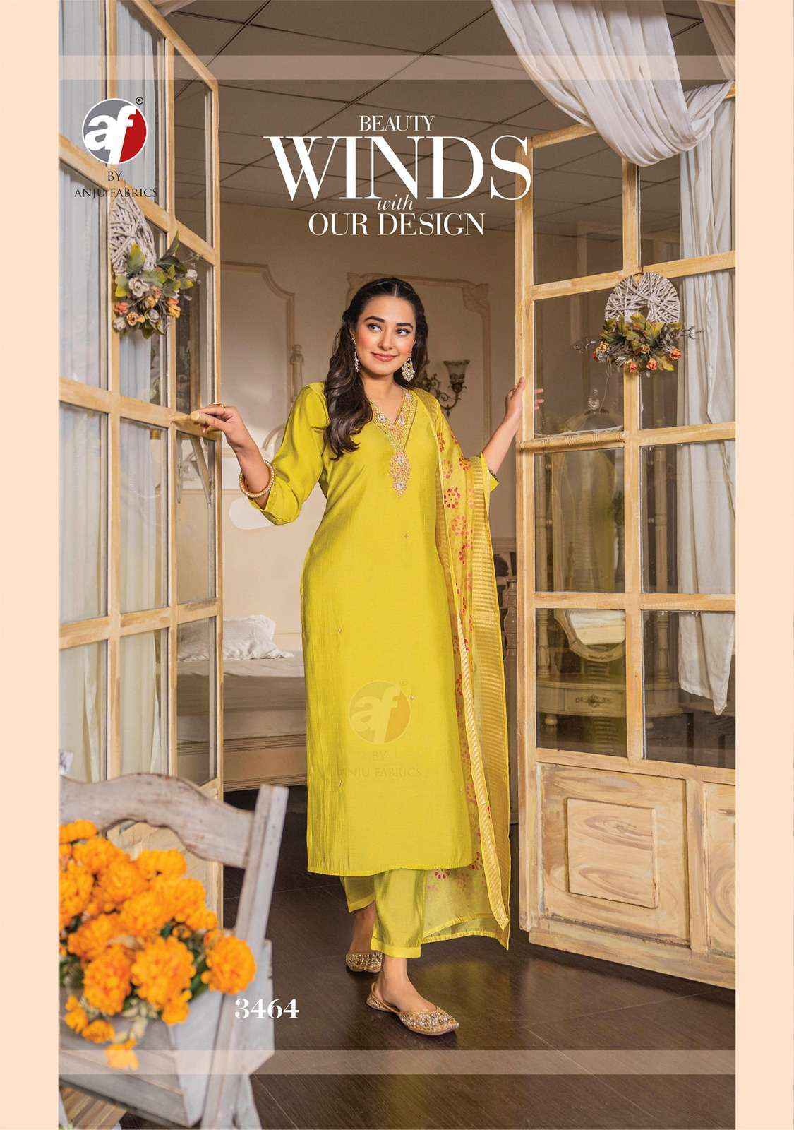 ANJU FABRICS SHARARAT VOL 3 PARTY WEAR SUITS