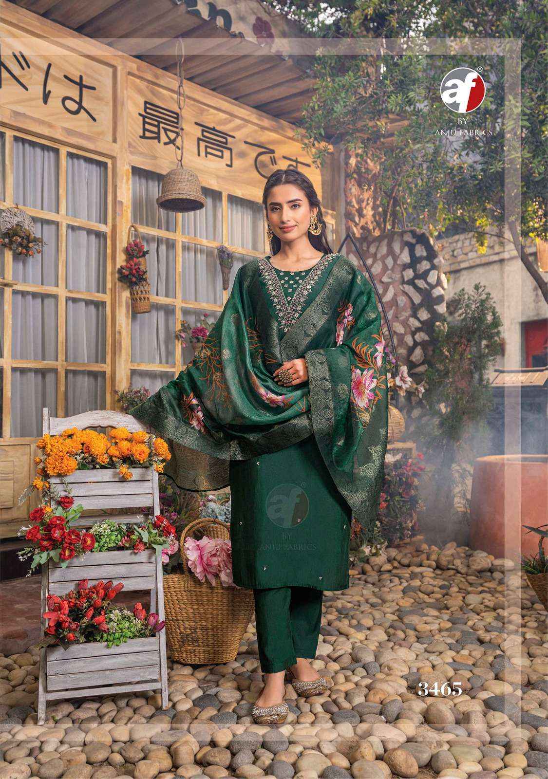 ANJU FABRICS SHARARAT VOL 3 PARTY WEAR SUITS