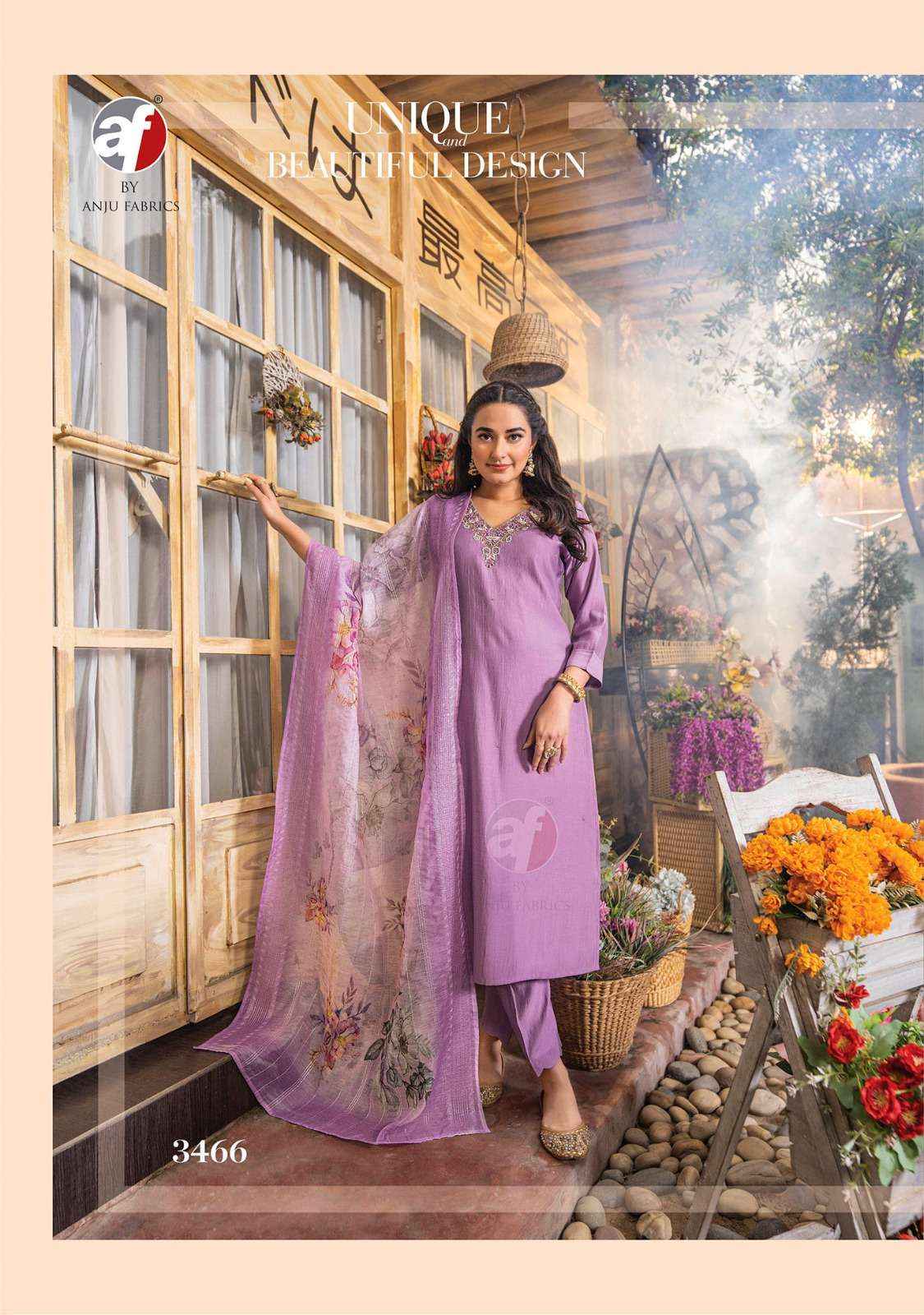 ANJU FABRICS SHARARAT VOL 3 PARTY WEAR SUITS