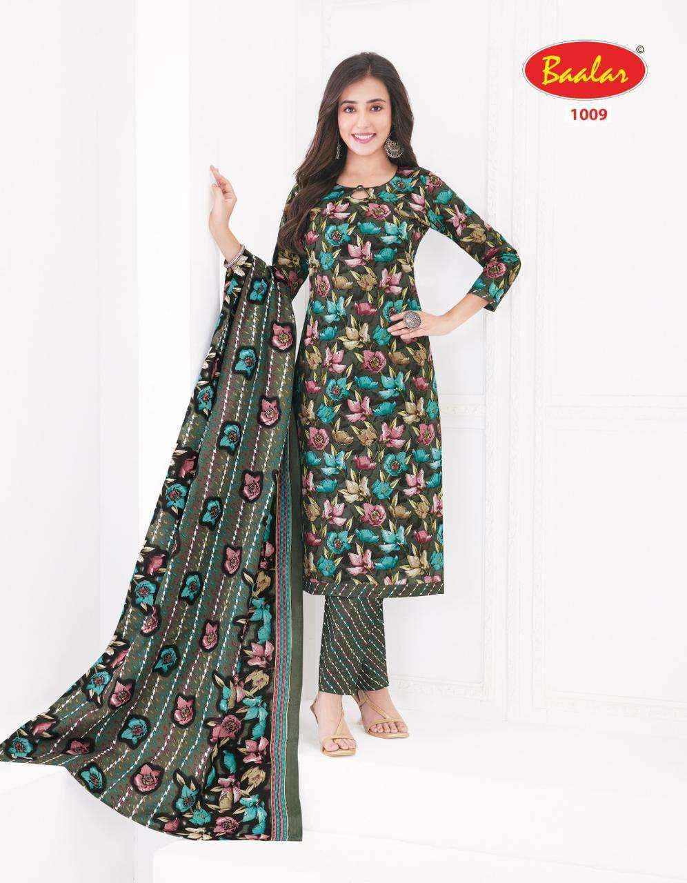 BAALAR COTTON KASHMIR COTTON VOL 1 DRESS MATERIAL ( 8 PCS CATALOG )