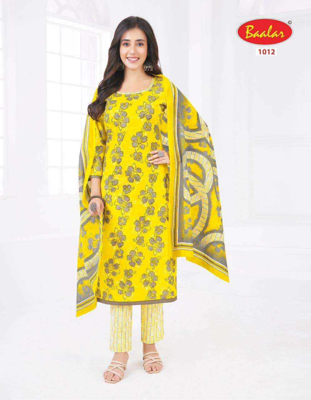 BAALAR COTTON KASHMIR COTTON VOL 1 DRESS MATERIAL ( 8 PCS CATALOG )