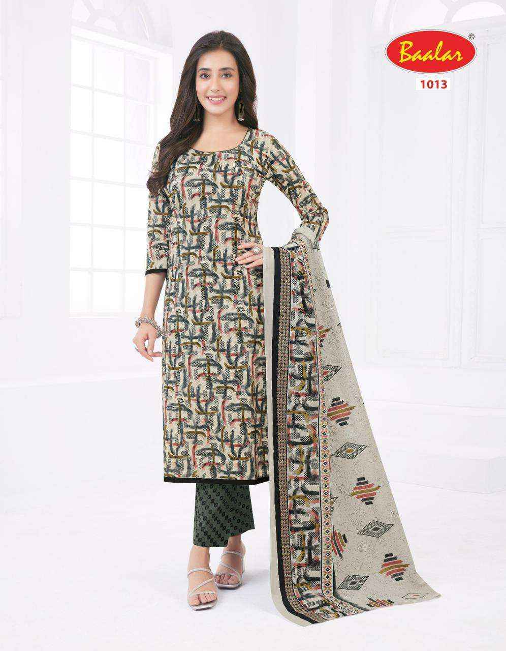 BAALAR COTTON KASHMIR COTTON VOL 1 DRESS MATERIAL ( 8 PCS CATALOG )