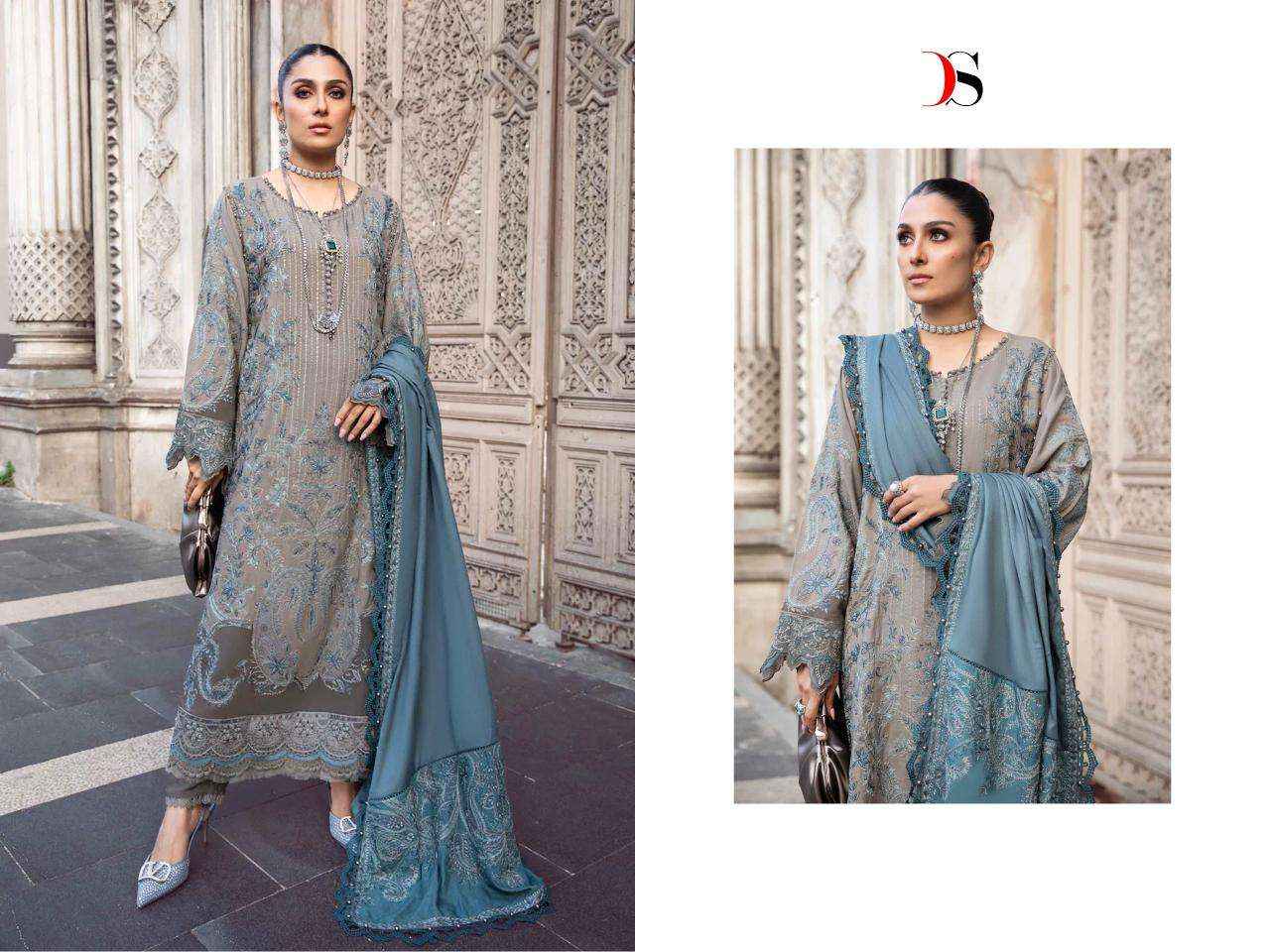 DEEPSY SUITS MARIA B EMBROIDERED 24 VOL 2 PAKISTANI DRESS MATERIAL