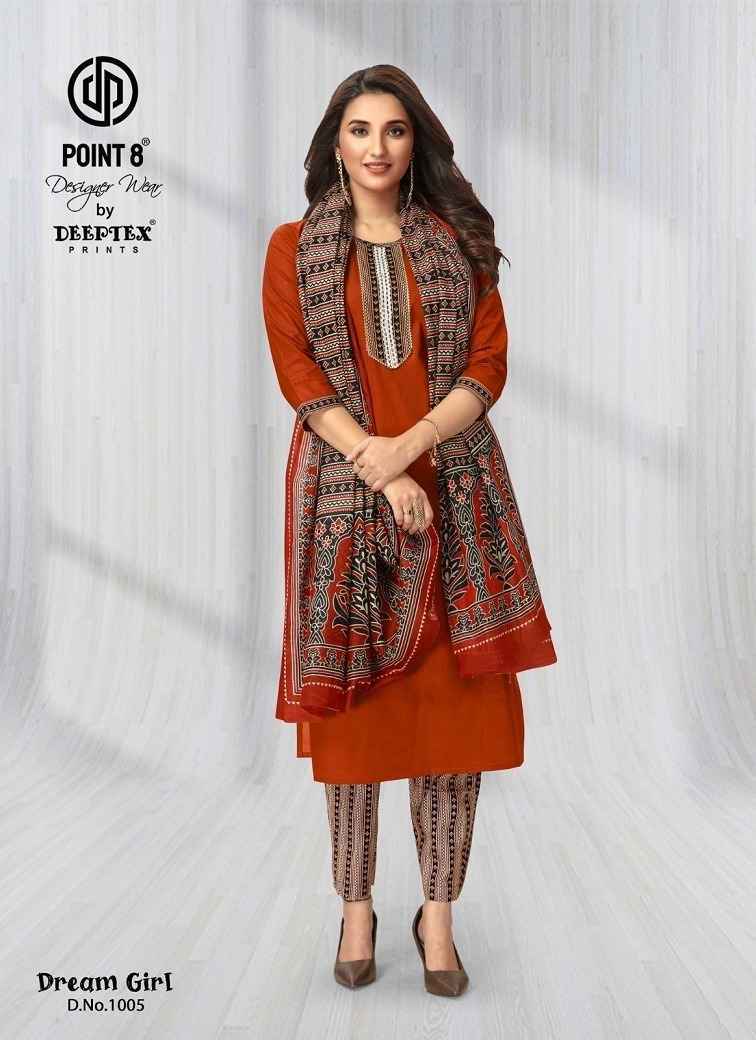 Deeptex Dream Girl Vol 1 Readymade Cotton Dress 8 pcs Catalogue
