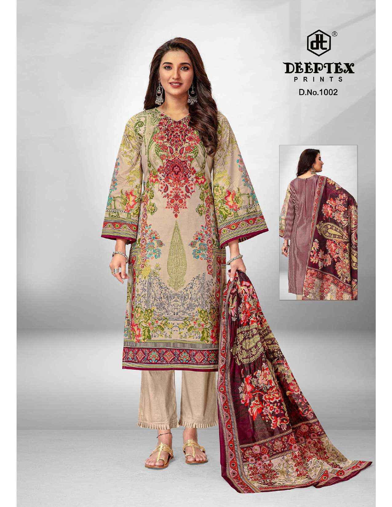 DEEPTEX PRINTS ROOHI ZARA VOL 1 LAWN COTTON SUITS