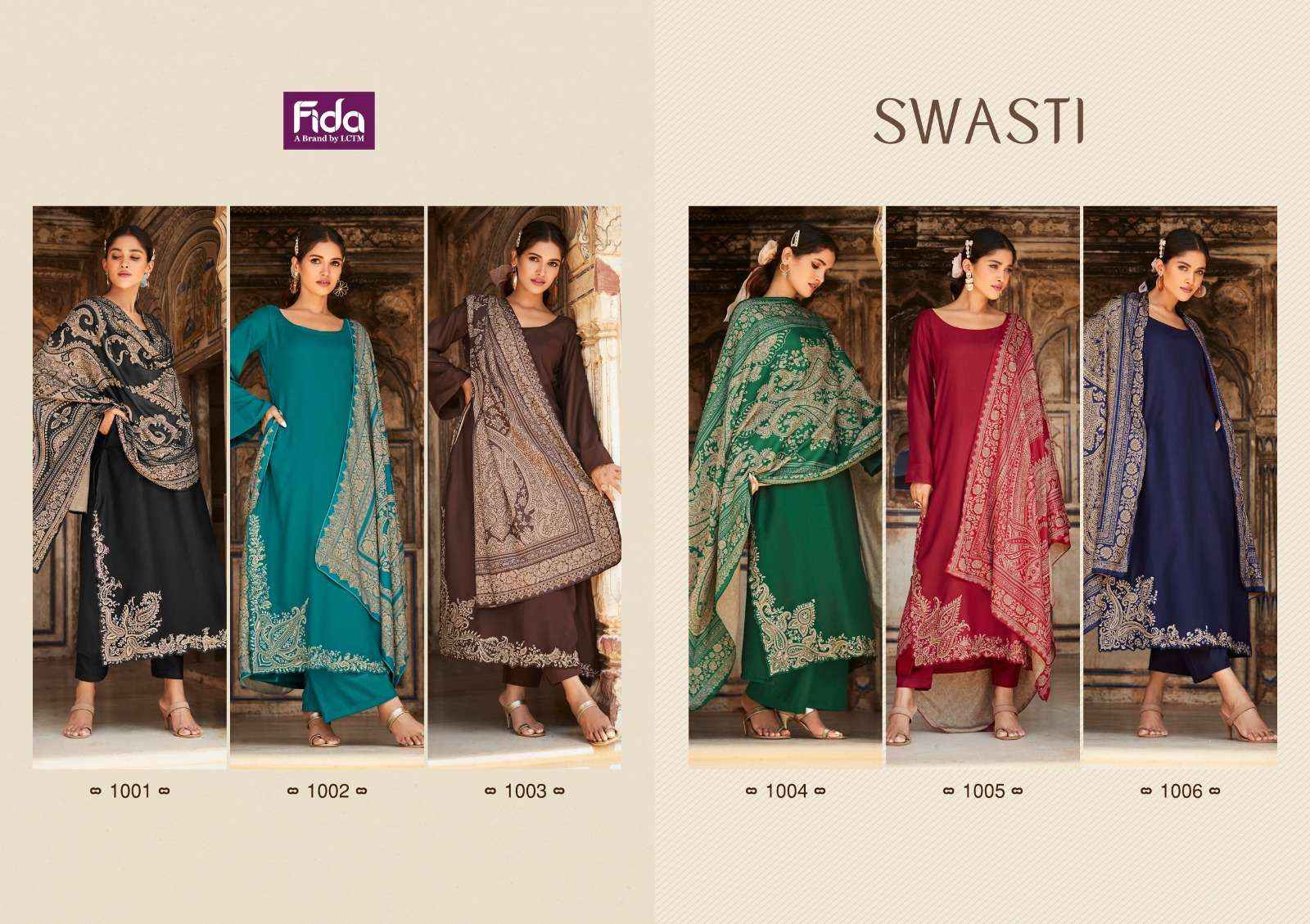 FIDA SWASTI COTTON DESIGNER SALWAR KAMEEZ ( 6 PCS CATALOG )