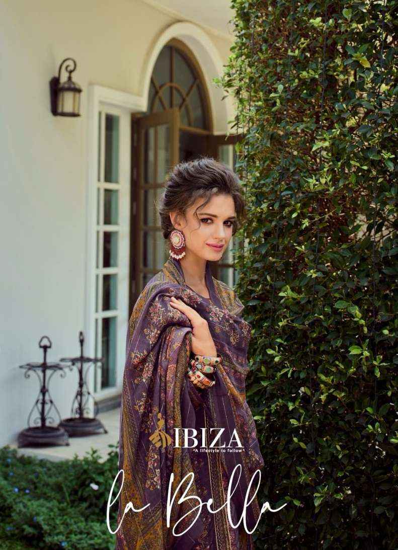 IBIZA LA BELLA MUSLIN SALWAR KAMEEZ ( 6 PCS CATALOG )