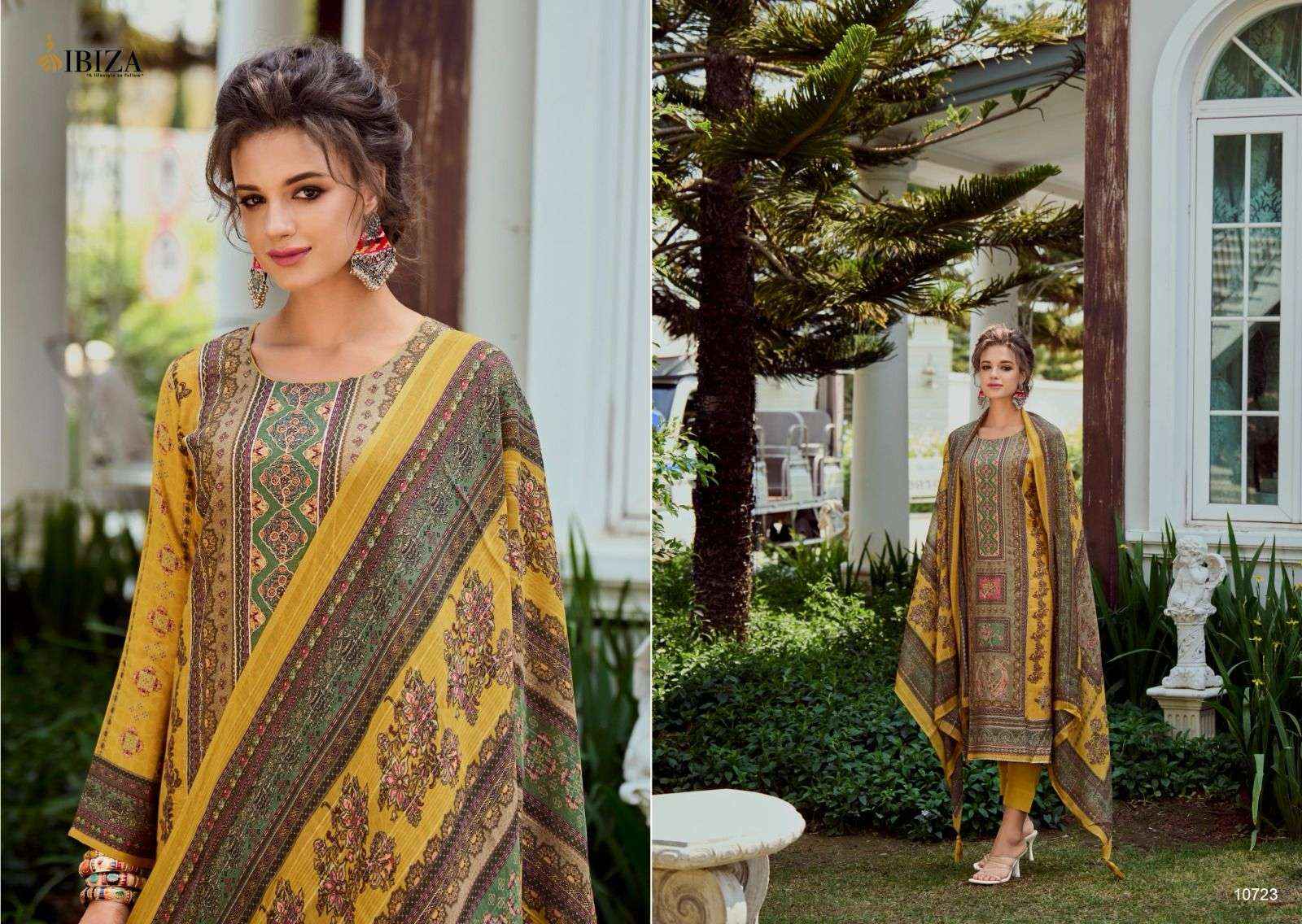 IBIZA LA BELLA MUSLIN SALWAR KAMEEZ ( 6 PCS CATALOG )