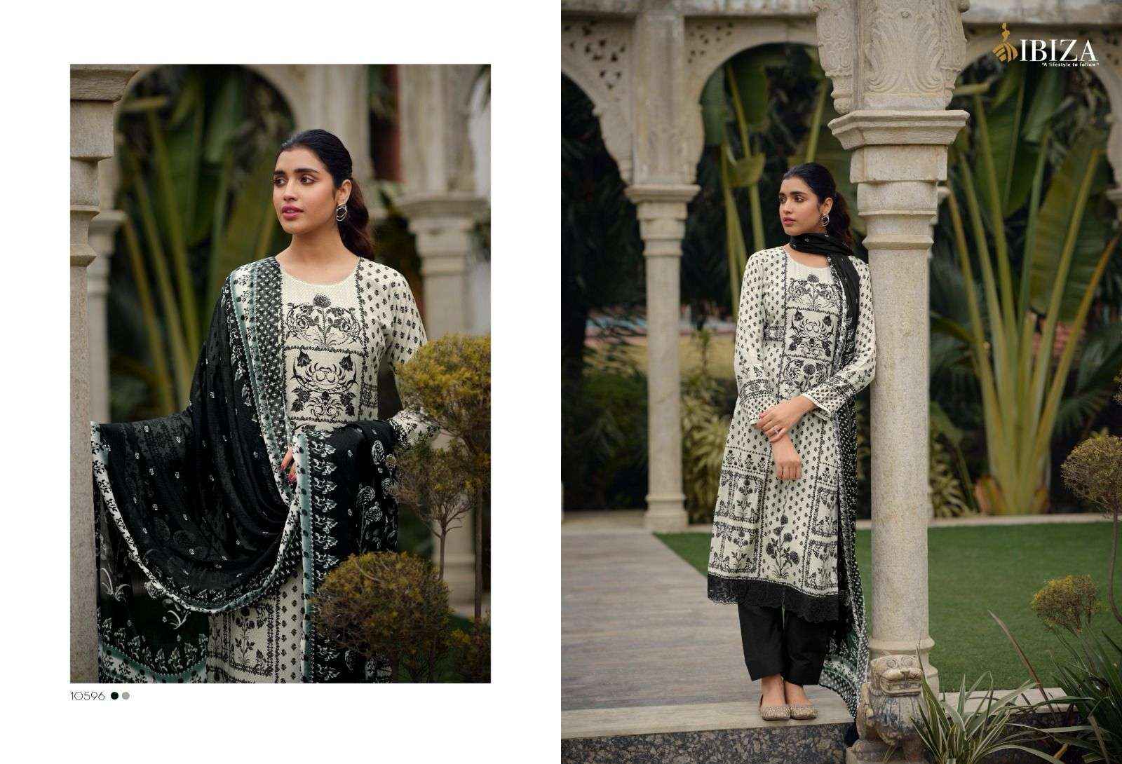 IBIZA PARASTOON MUSLIN DESIGNER SUITS CATALOG WHOLESALE PRICE