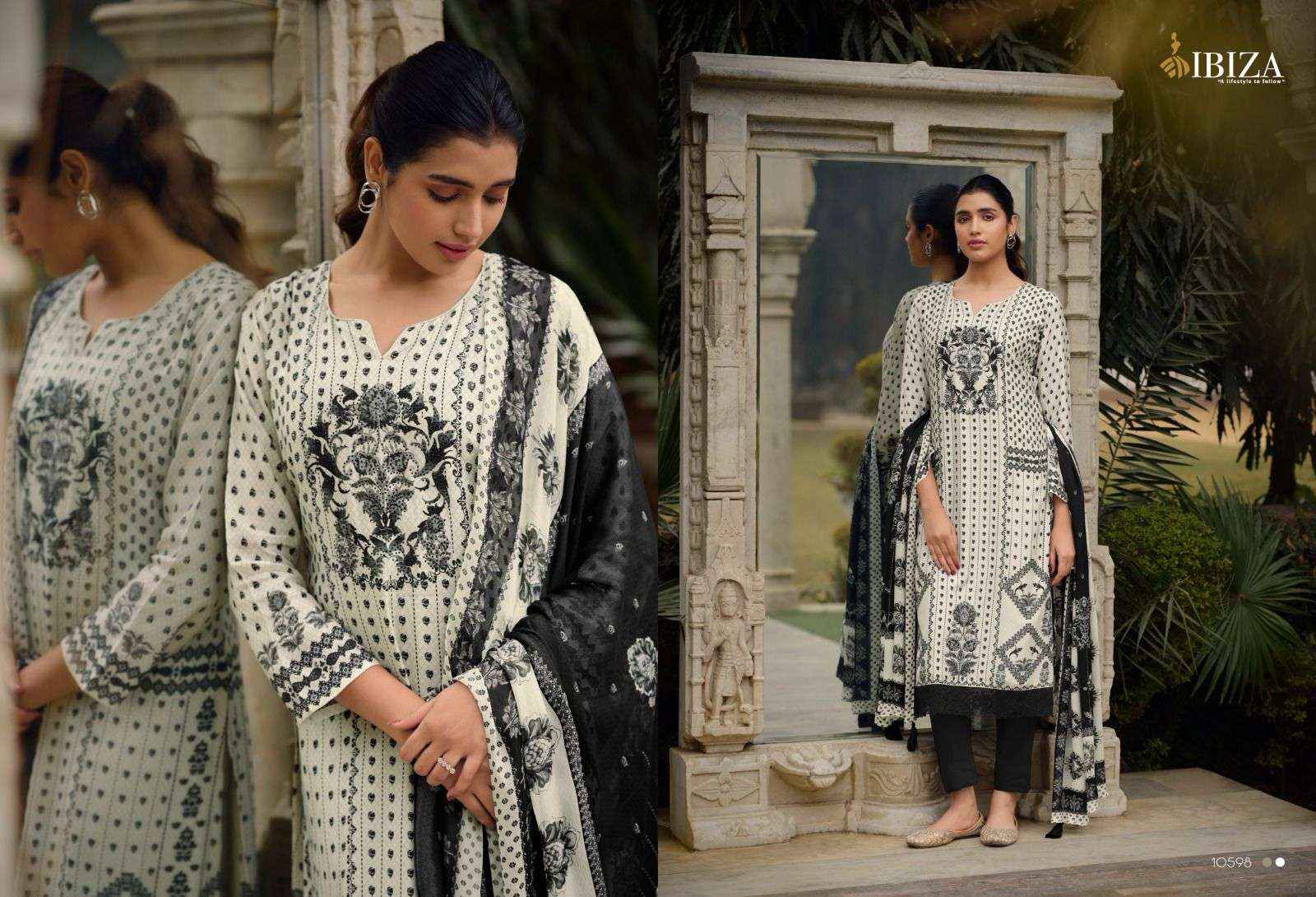 IBIZA PARASTOON MUSLIN DESIGNER SUITS CATALOG WHOLESALE PRICE