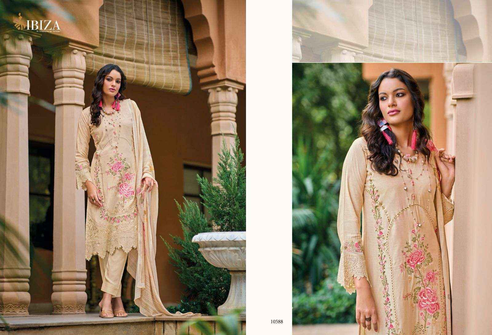 IBIZA ROSEMEEN MUSLIN DESIGNER SALWAR KAMEEZ ( 8 PCS CATALOG )