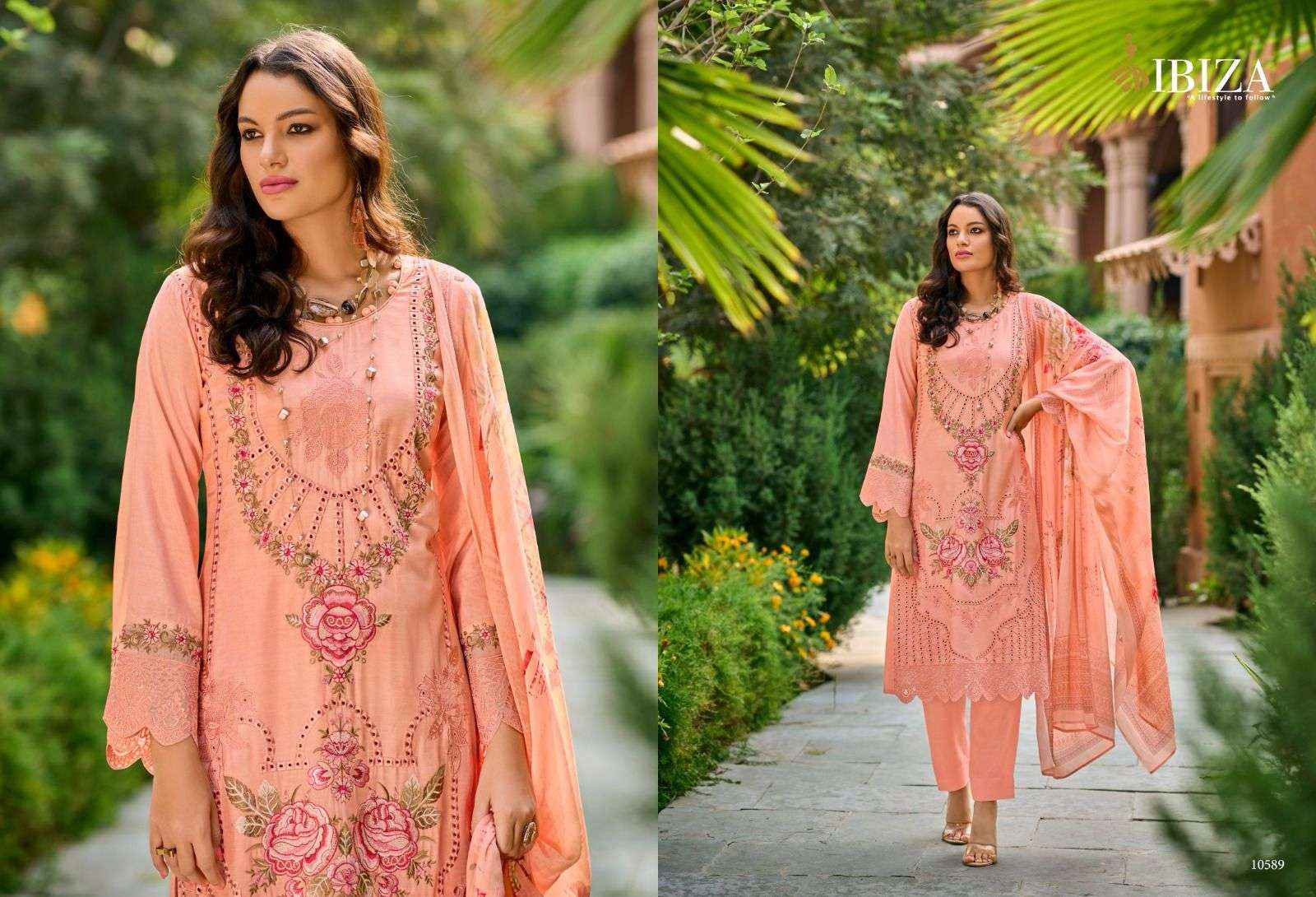 IBIZA ROSEMEEN MUSLIN DESIGNER SALWAR KAMEEZ ( 8 PCS CATALOG )