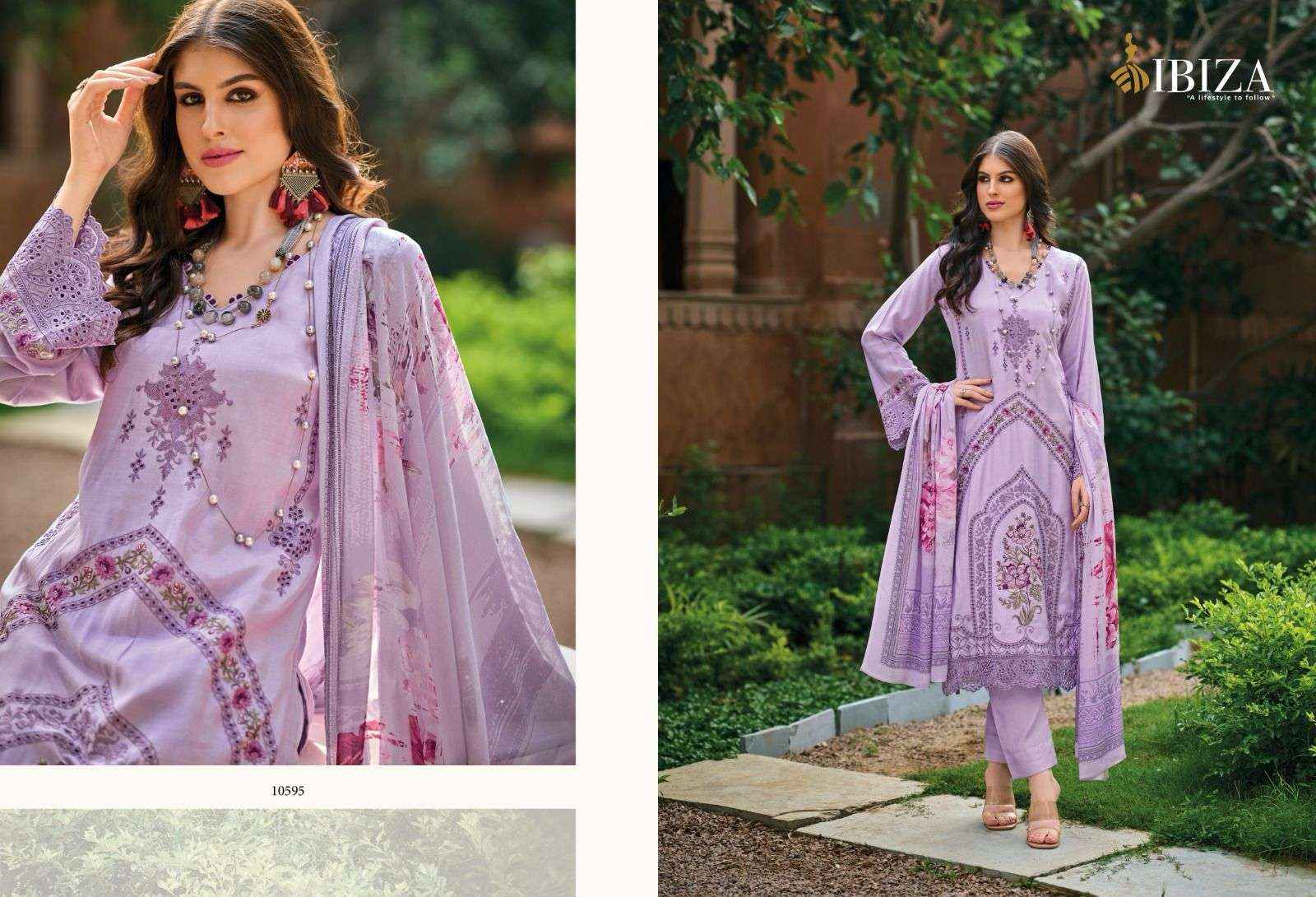 IBIZA ROSEMEEN MUSLIN DESIGNER SALWAR KAMEEZ ( 8 PCS CATALOG )