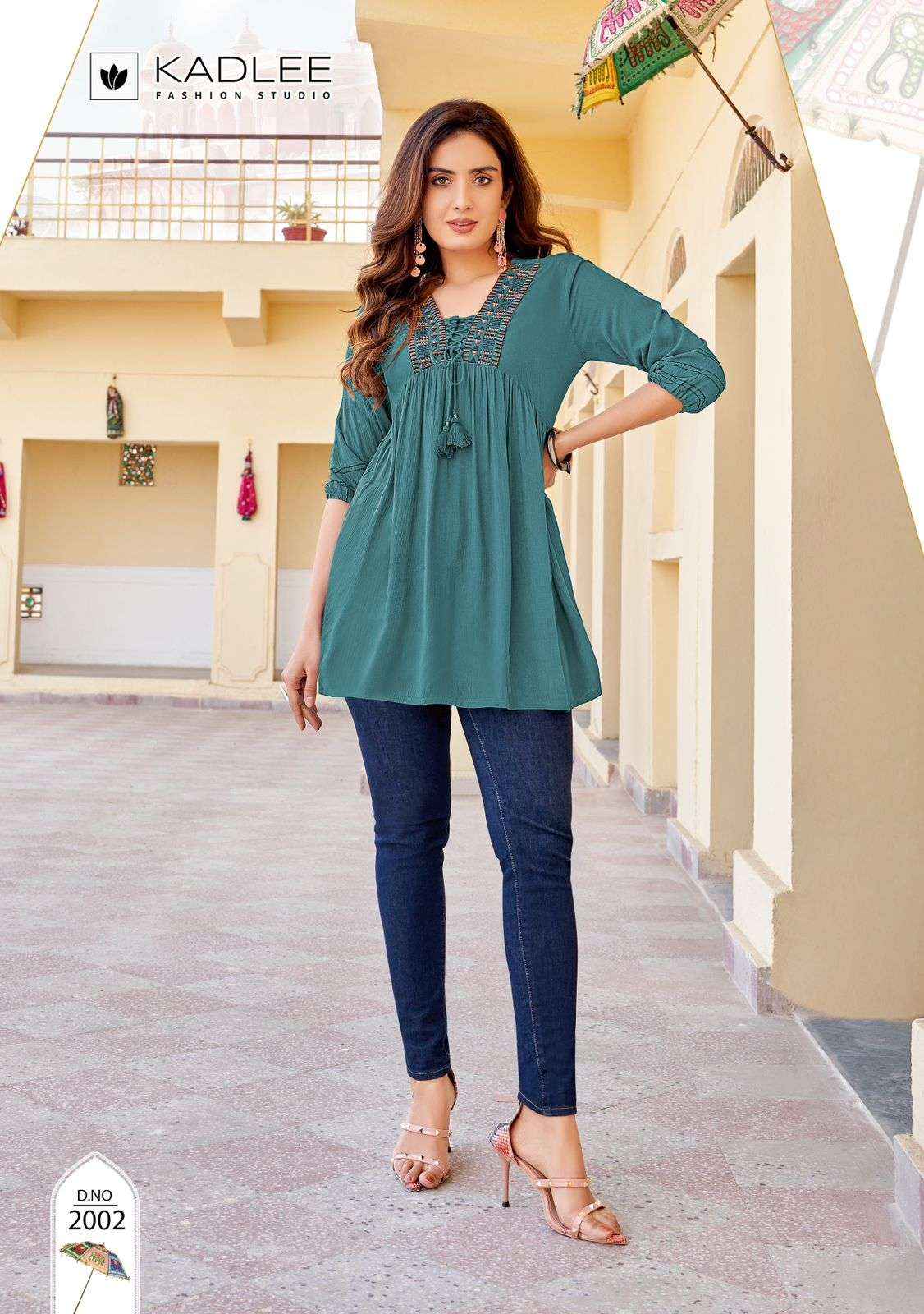 KADLEE FASHION CENTURI FANCY WESTERN DESIGNER TOPS ( 6 PCS CATALOG )