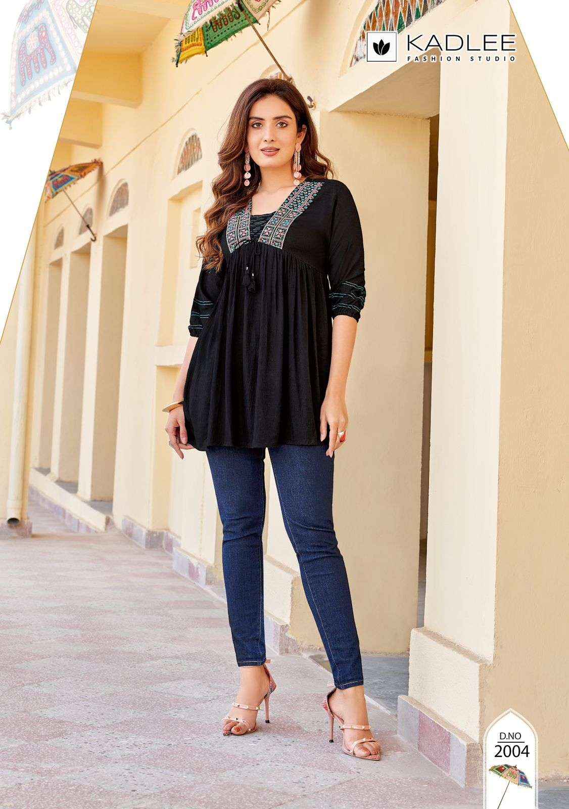 KADLEE FASHION CENTURI FANCY WESTERN DESIGNER TOPS ( 6 PCS CATALOG )