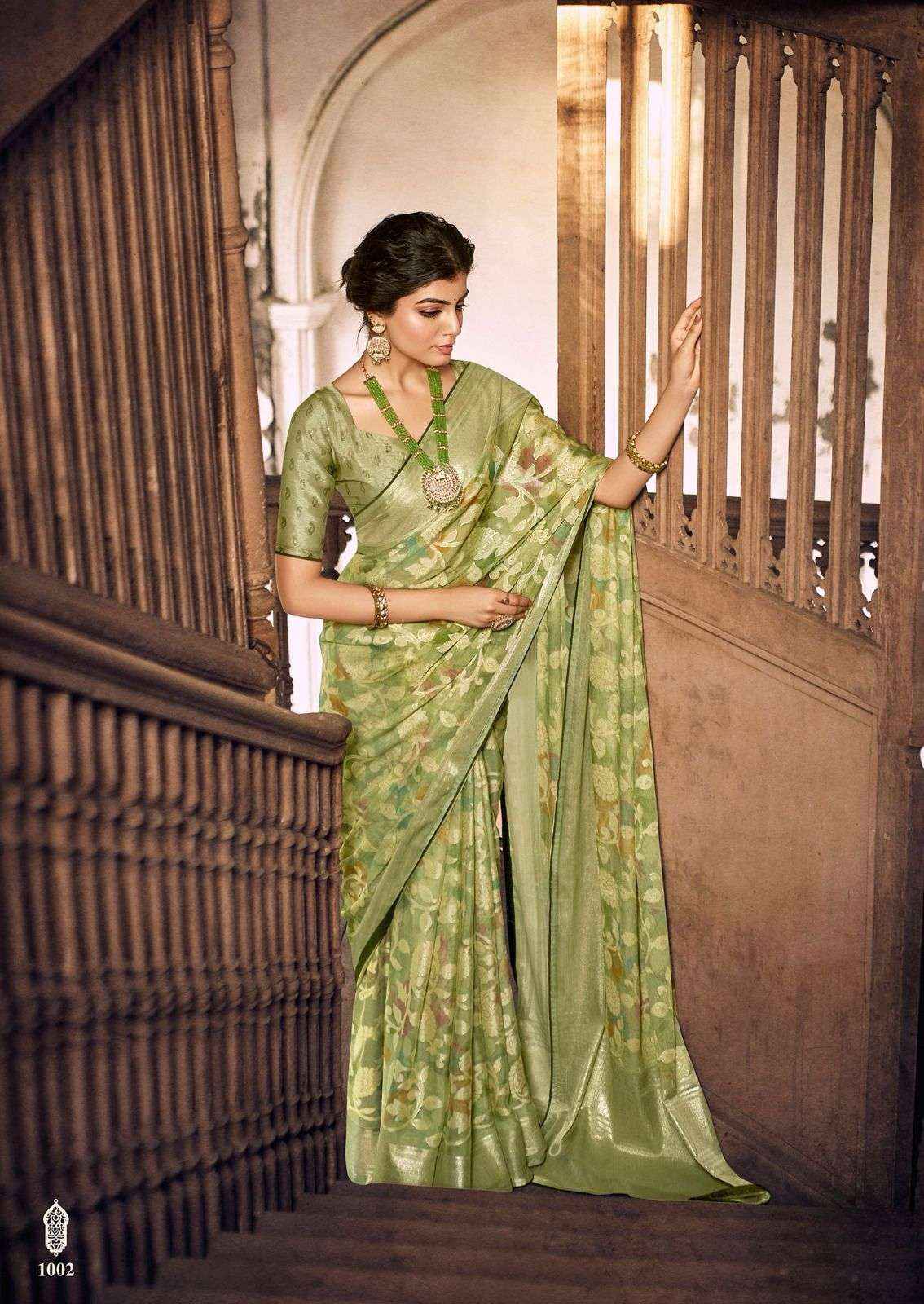 KASHVI CREATION PRIYANSHI VOL 2 DESIGNER SAREE ( 8 PCS CATALOG )