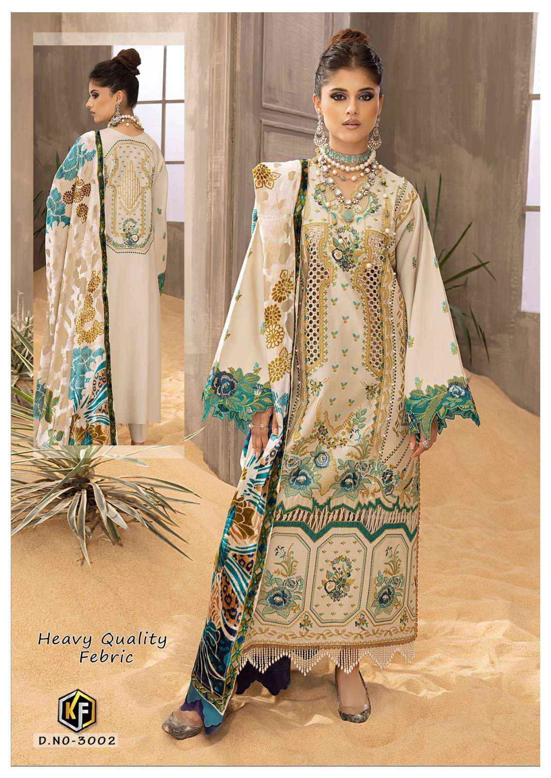 KEVAL FAB SOHA NAZIR VOL 3 PURE COTTON PAKISTANI SUITS ( 10 PCS CATALOG )