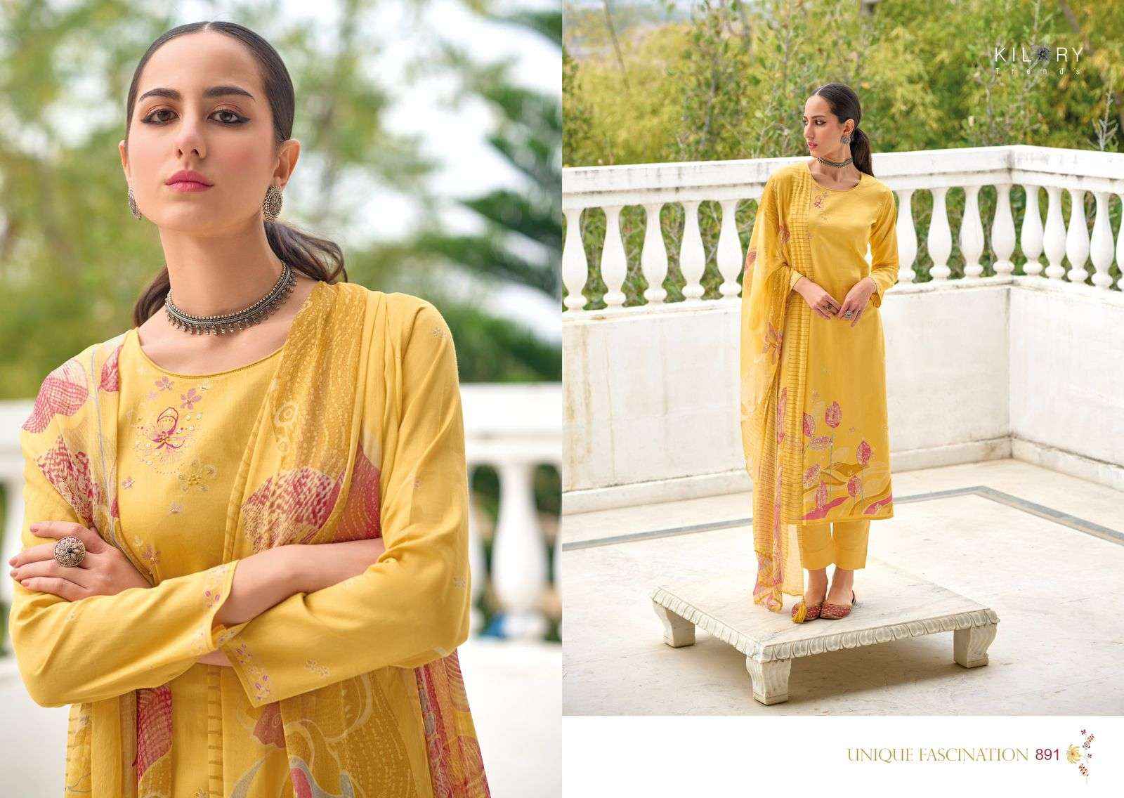 KILORY TRENDZ ROZANA DESIGNER SALWAR KAMEEZ ( 8 PCS CATALOG )