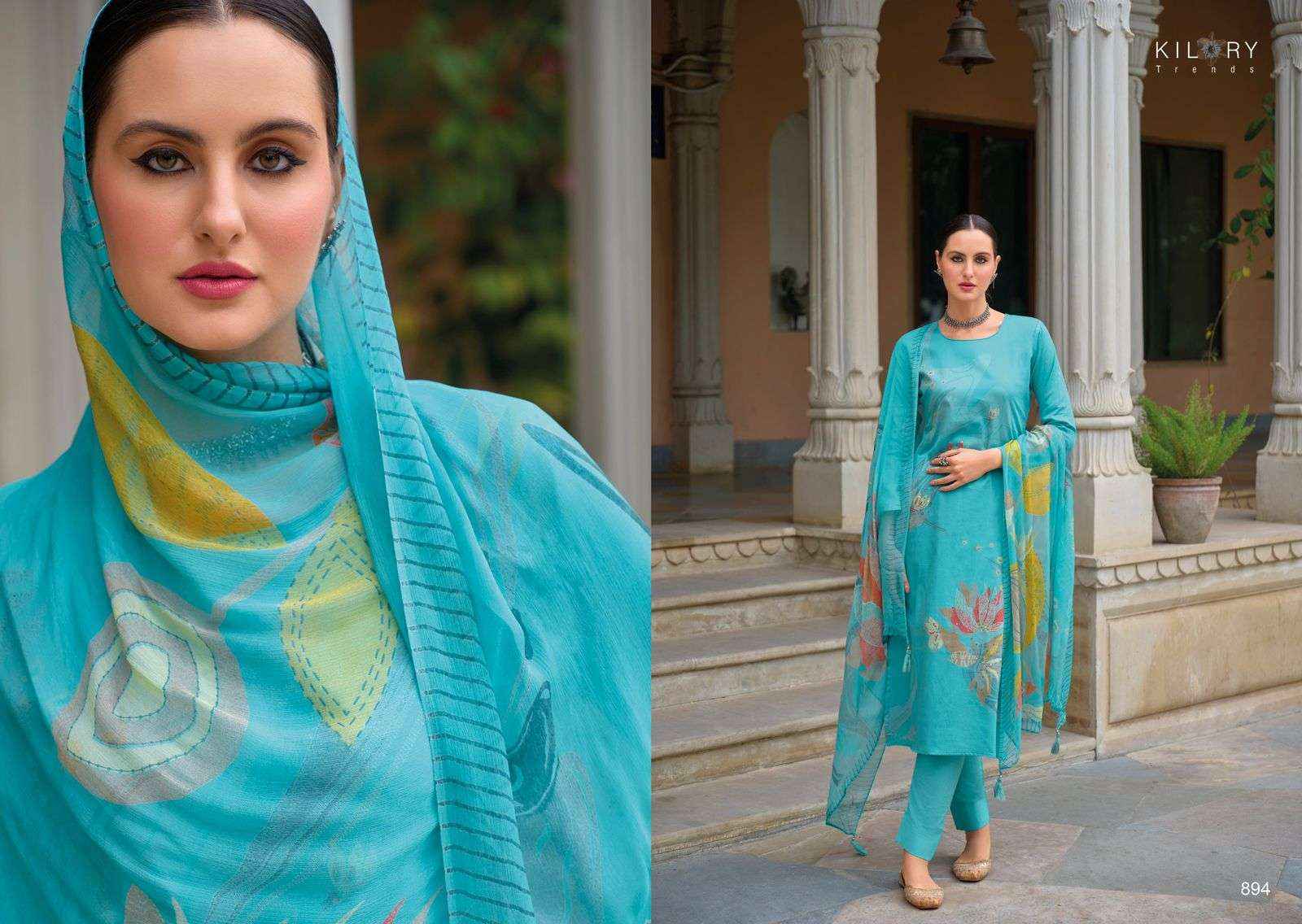 KILORY TRENDZ ROZANA DESIGNER SALWAR KAMEEZ ( 8 PCS CATALOG )
