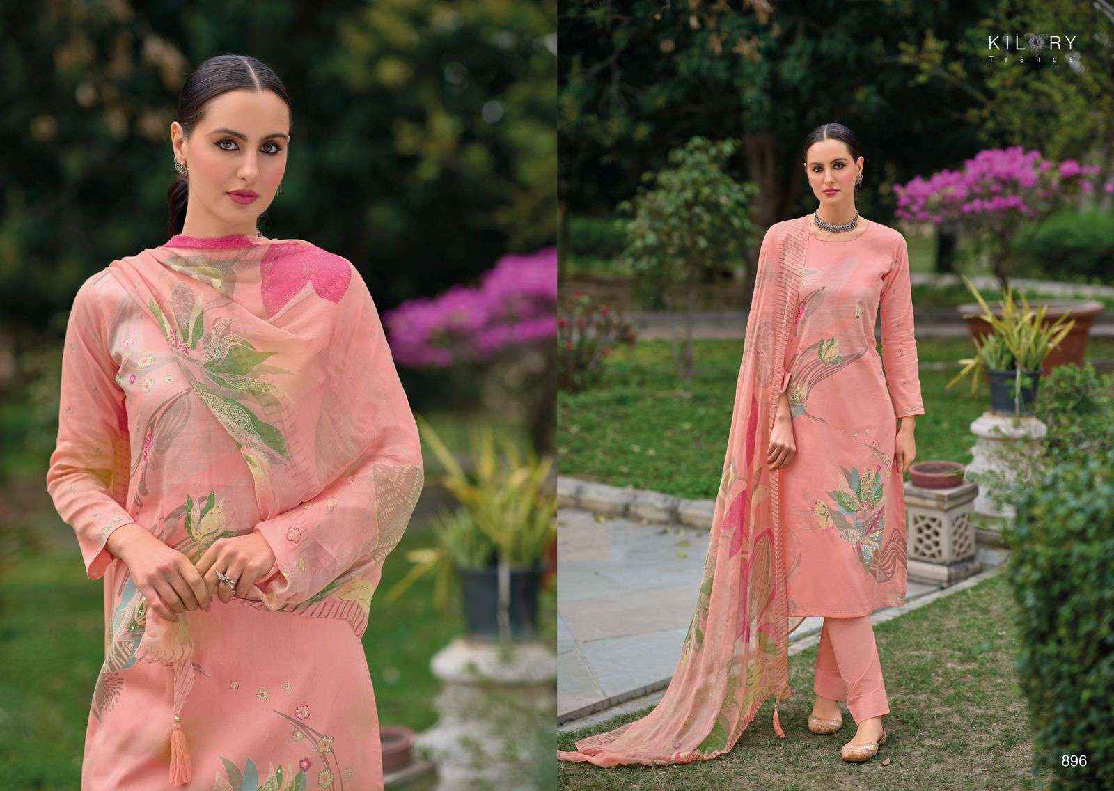KILORY TRENDZ ROZANA DESIGNER SALWAR KAMEEZ ( 8 PCS CATALOG )