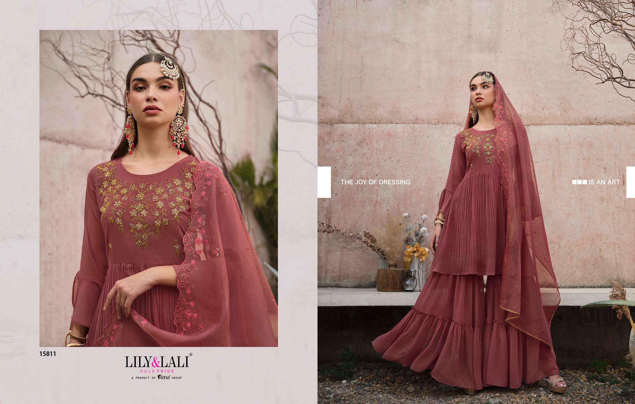 LILY AND LALI DIDAAR READYMADE SUITS ( 4 PCS CATALOG )