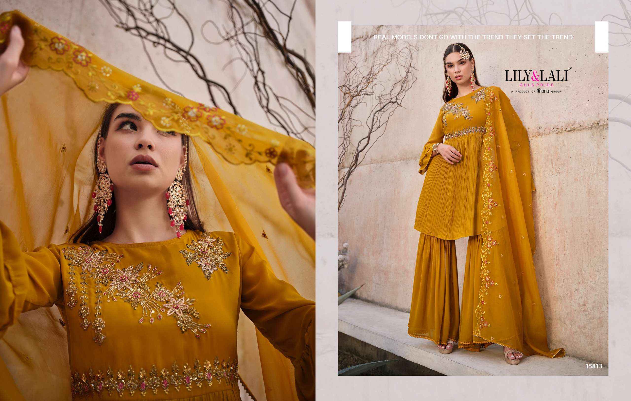 LILY AND LALI DIDAAR READYMADE SUITS ( 4 PCS CATALOG )