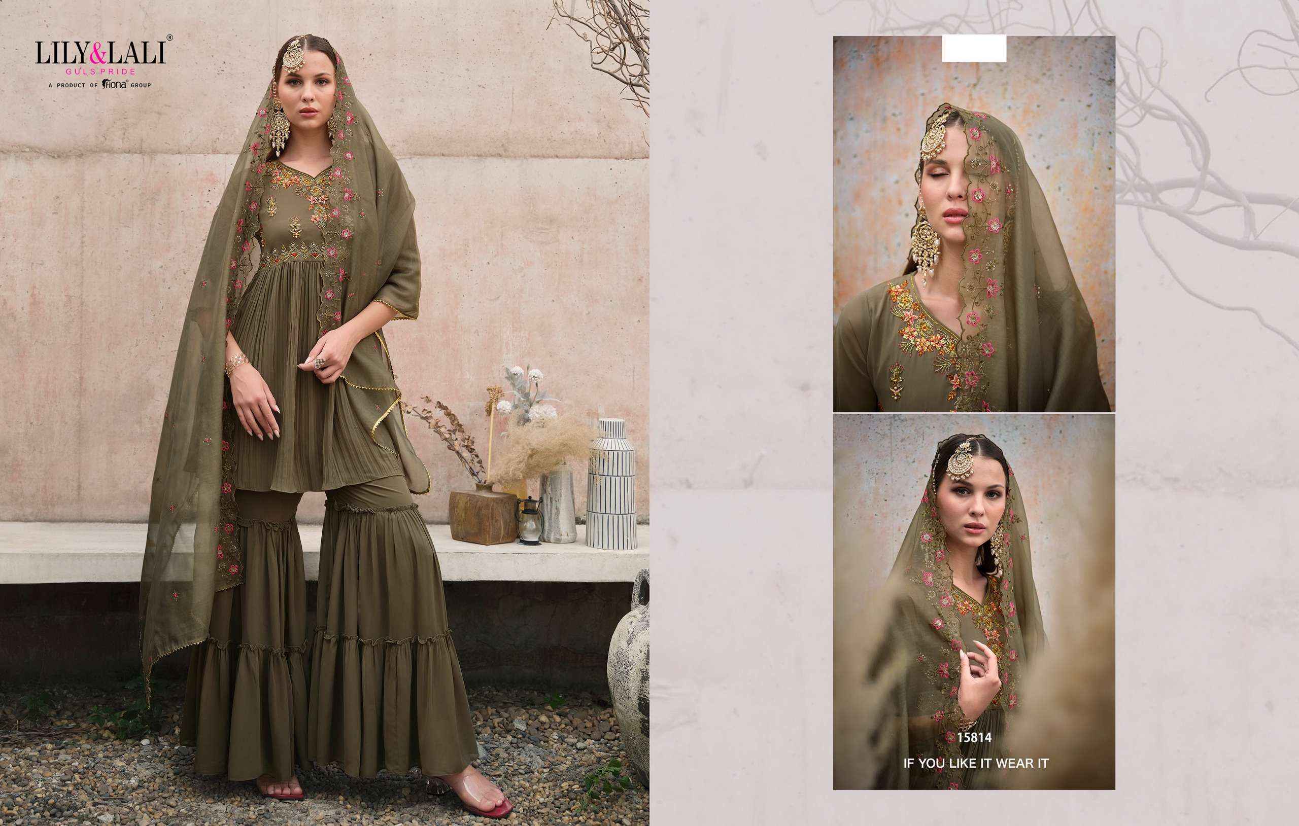 LILY AND LALI DIDAAR READYMADE SUITS ( 4 PCS CATALOG )