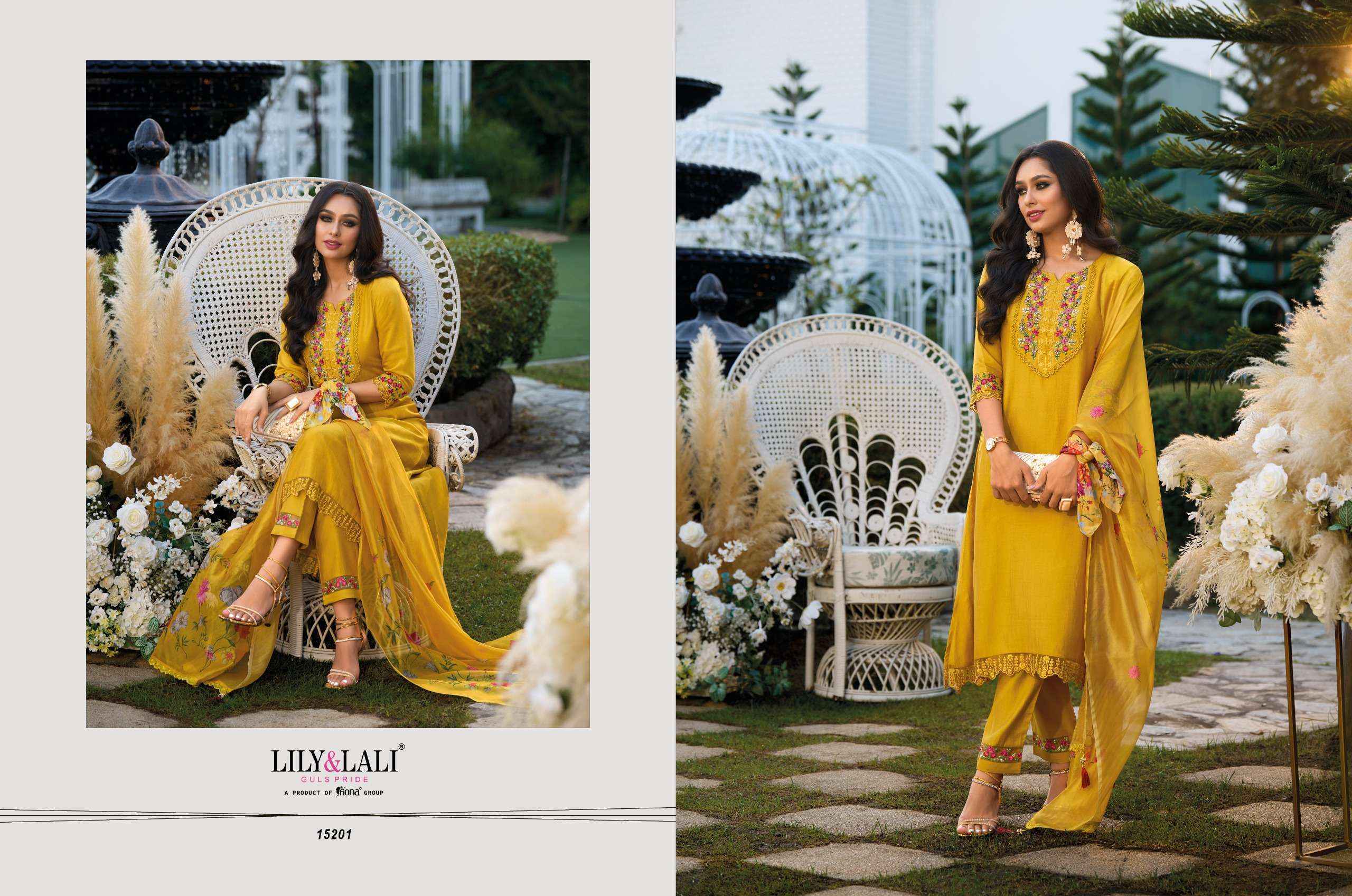 Lily & Lali Malvika Viscose Designer Readymade suits