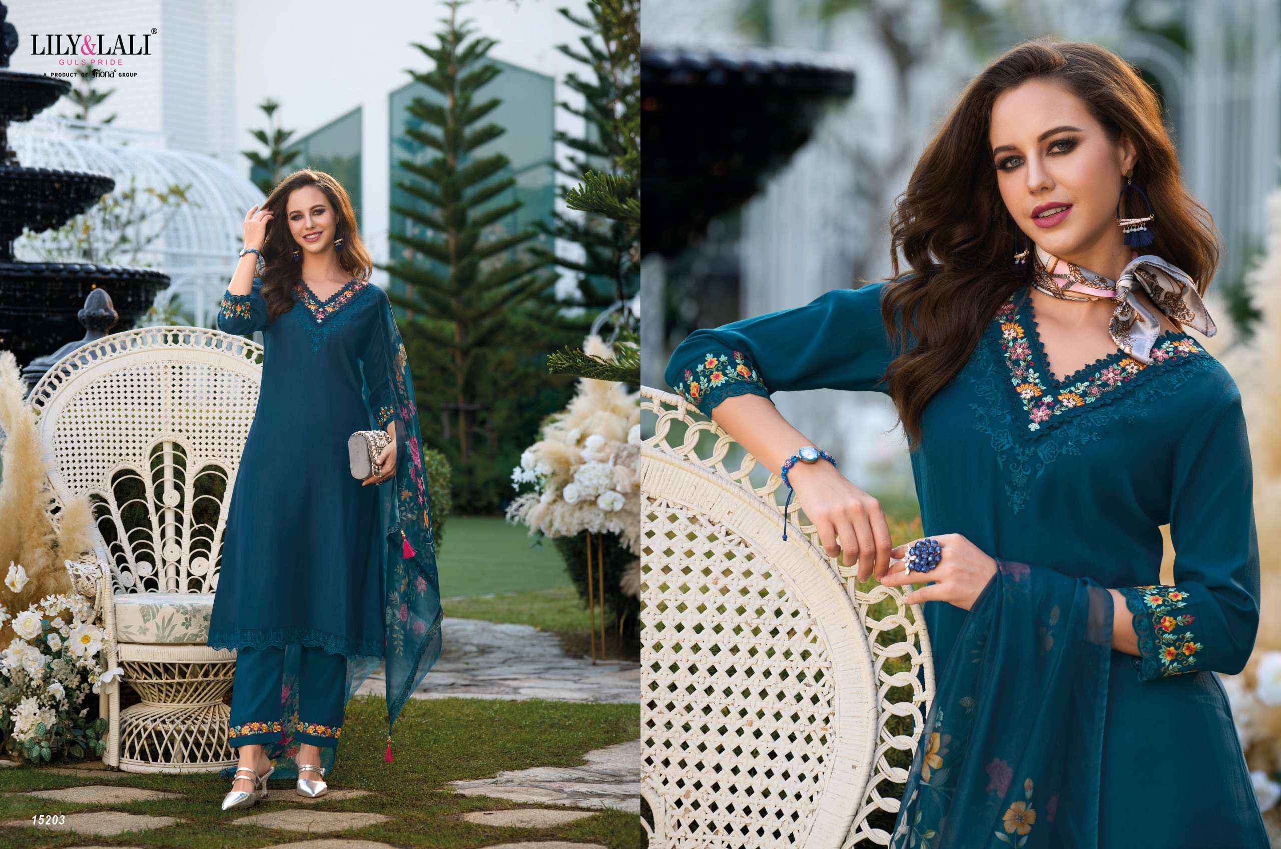 Lily & Lali Malvika Viscose Designer Readymade suits