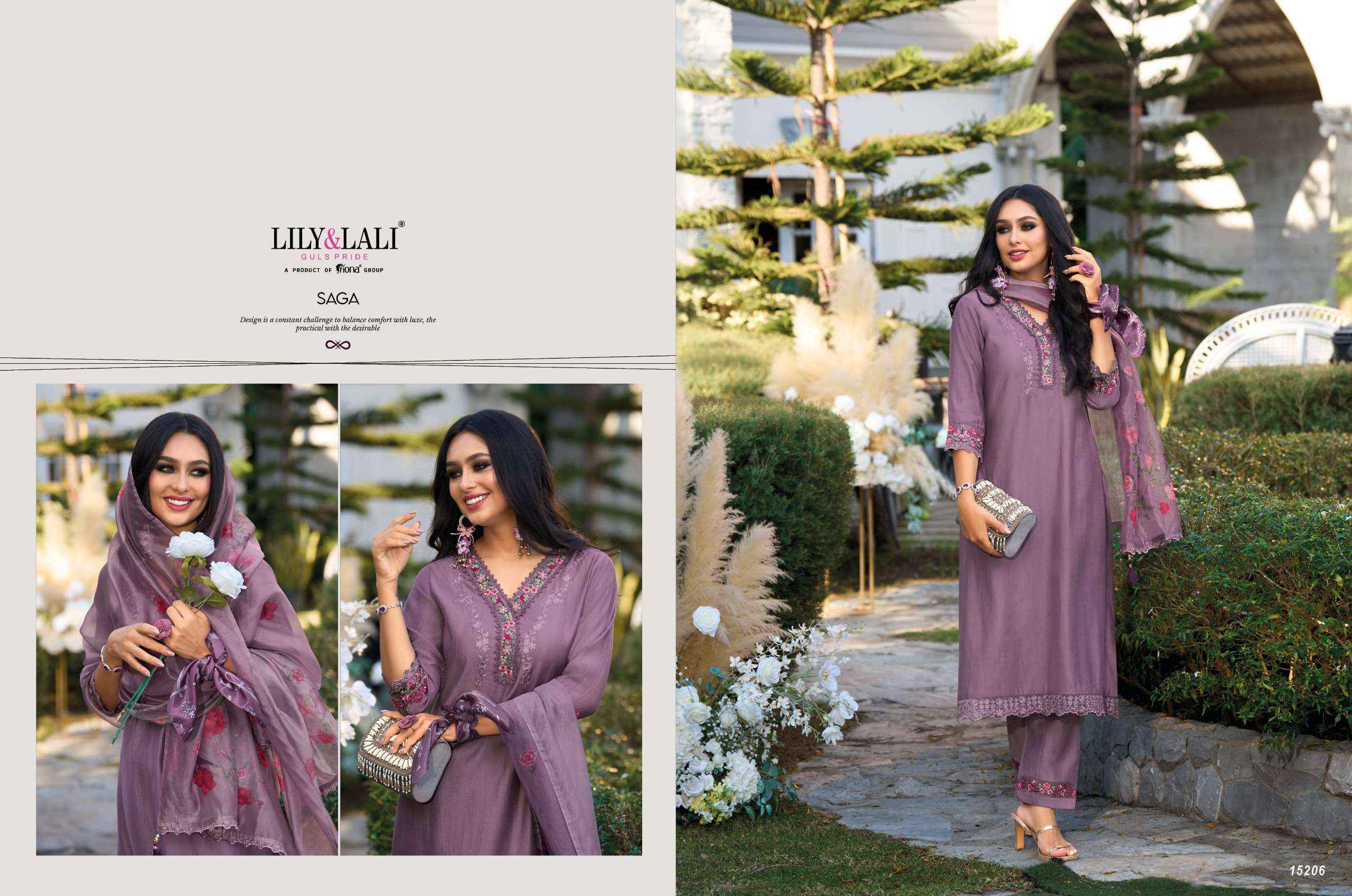 Lily & Lali Malvika Viscose Designer Readymade suits