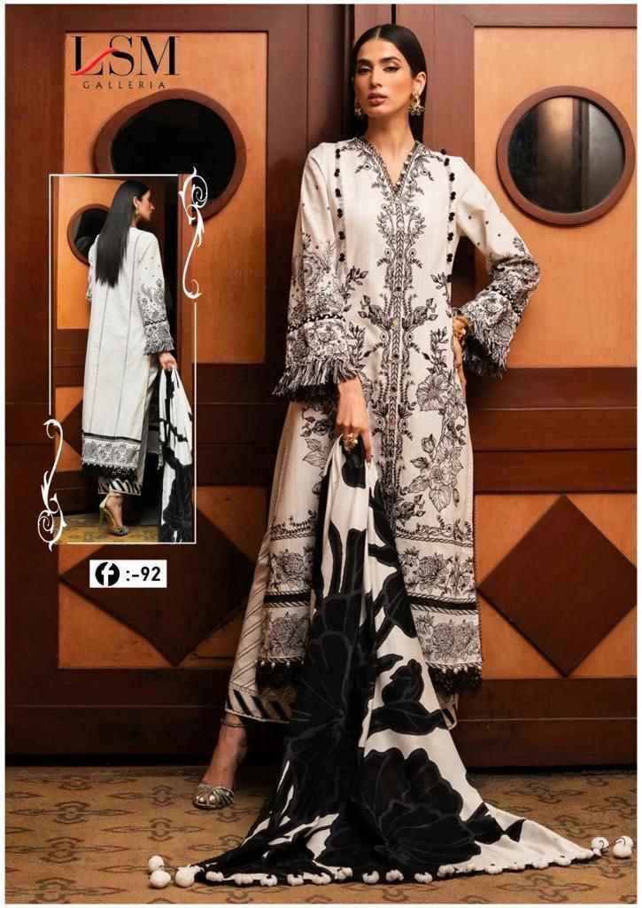 LSM Galleria Foirdous Queen Vol 9 pakistani Dress Material