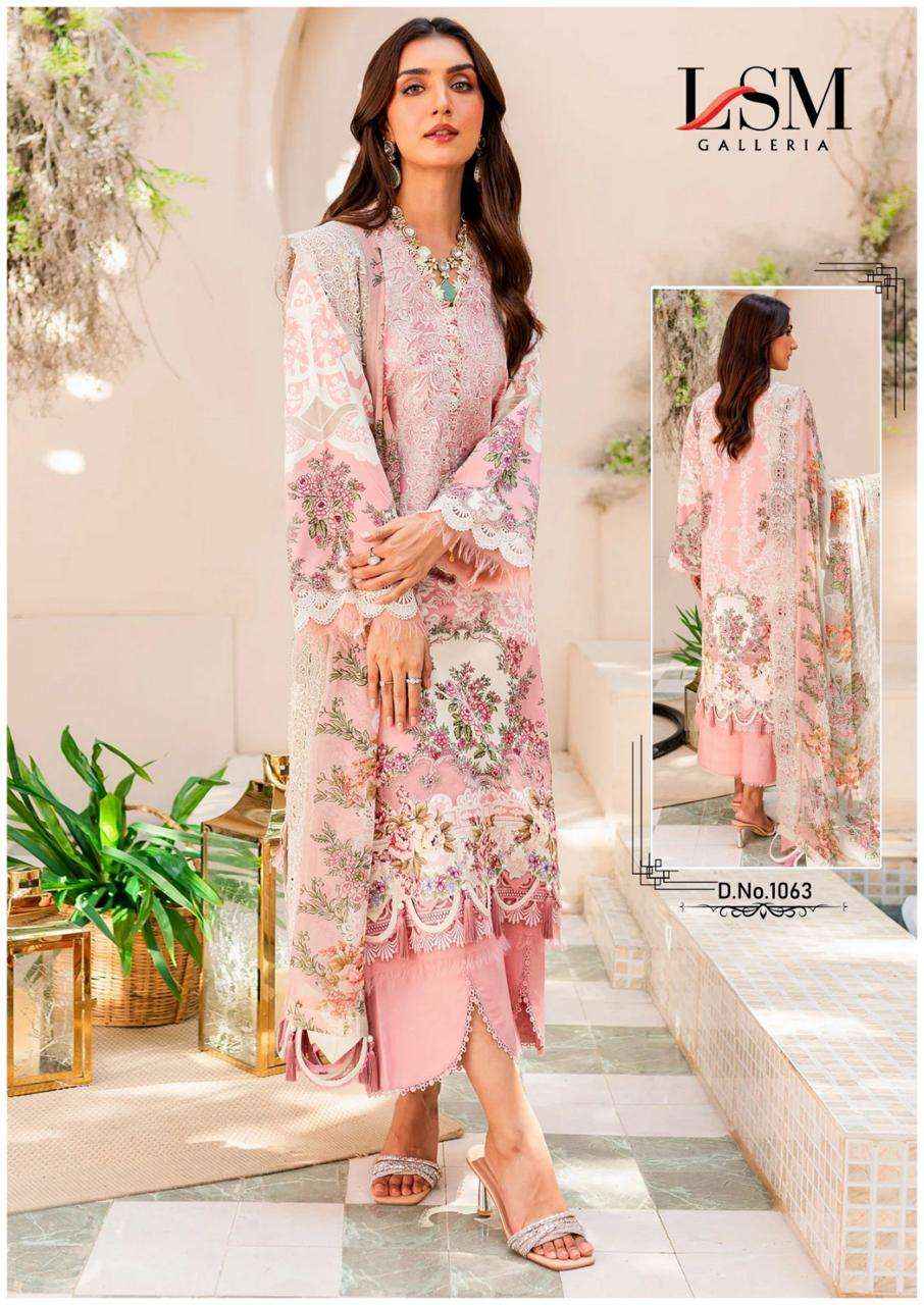 LSM GALLERIA PARIAN DREAM VOL 7 PAKISTANI SUITS ( 6 PCS CATALOG )