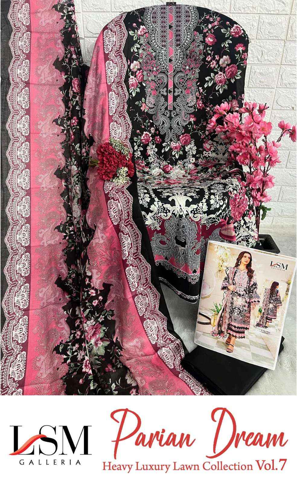 LSM GALLERIA PARIAN DREAM VOL 7 PAKISTANI SUITS ( 6 PCS CATALOG )