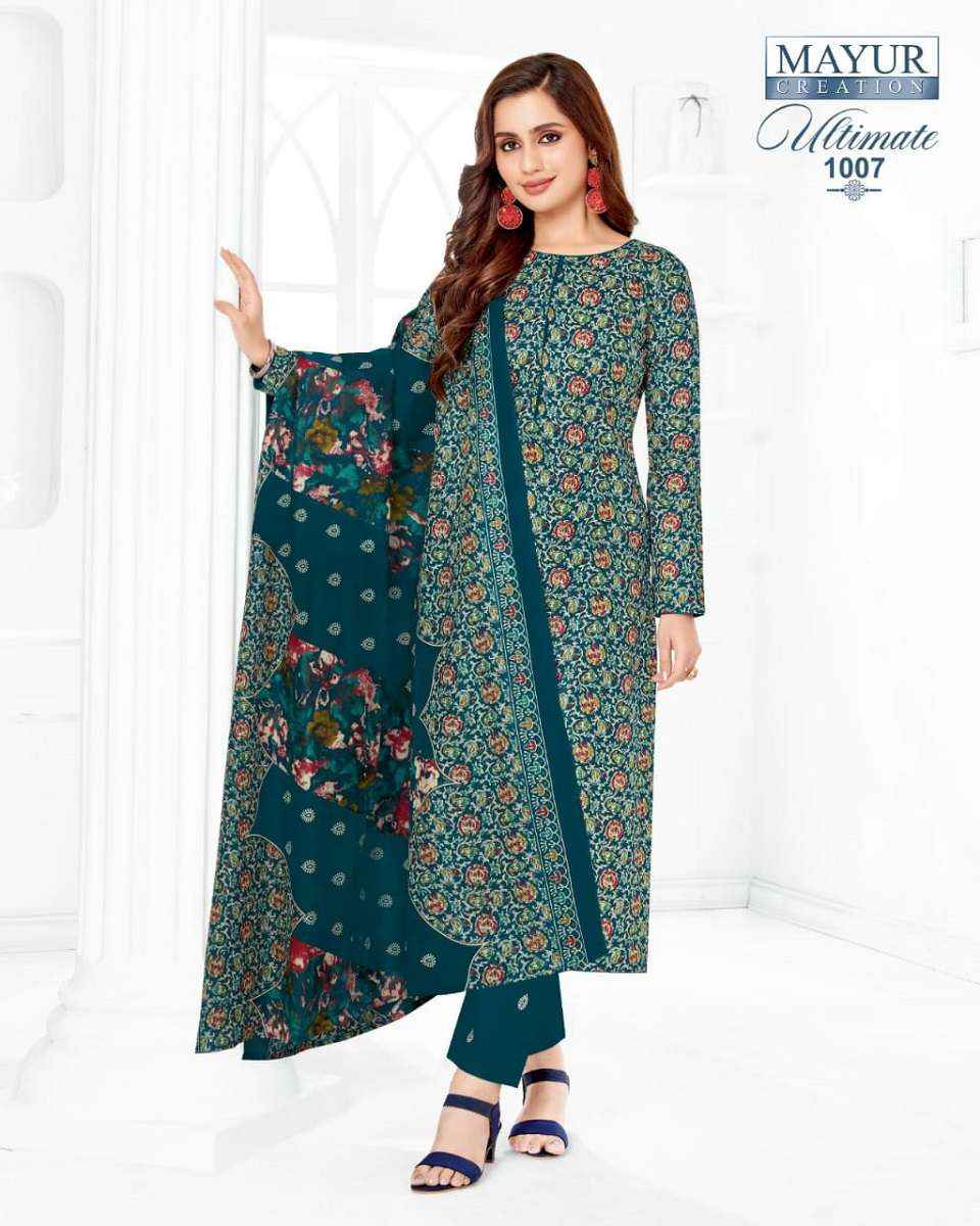 MAYUR CREATION ULTIMATE VOL 1 PURE COTTON DRESS MATERIAL WHOLESALE