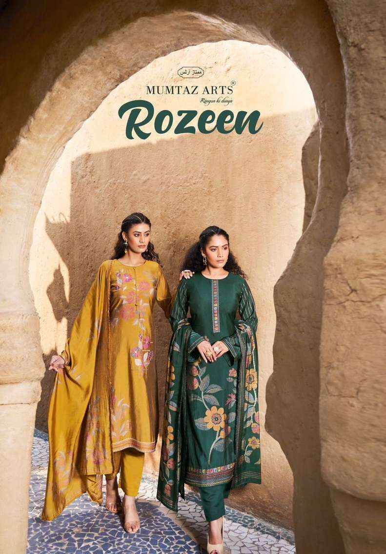 MUMTAZ ARTS ROZEEN VISCOSE DRESS MATERIAL WHOLESALE PRICE