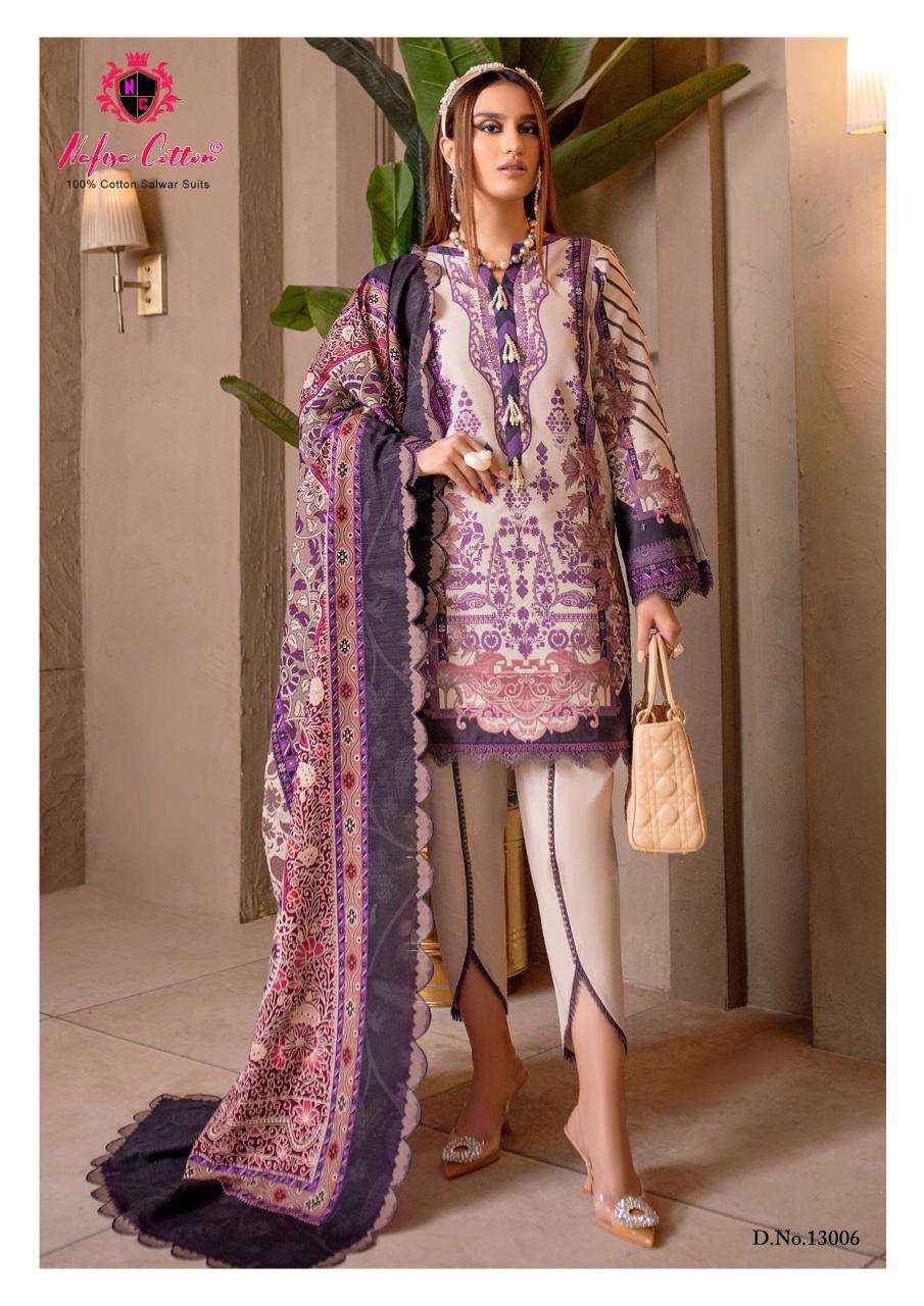 NAFISA COTTON SAHIL DESIGNER COTTON COLLECTION VOL 13 SUITS