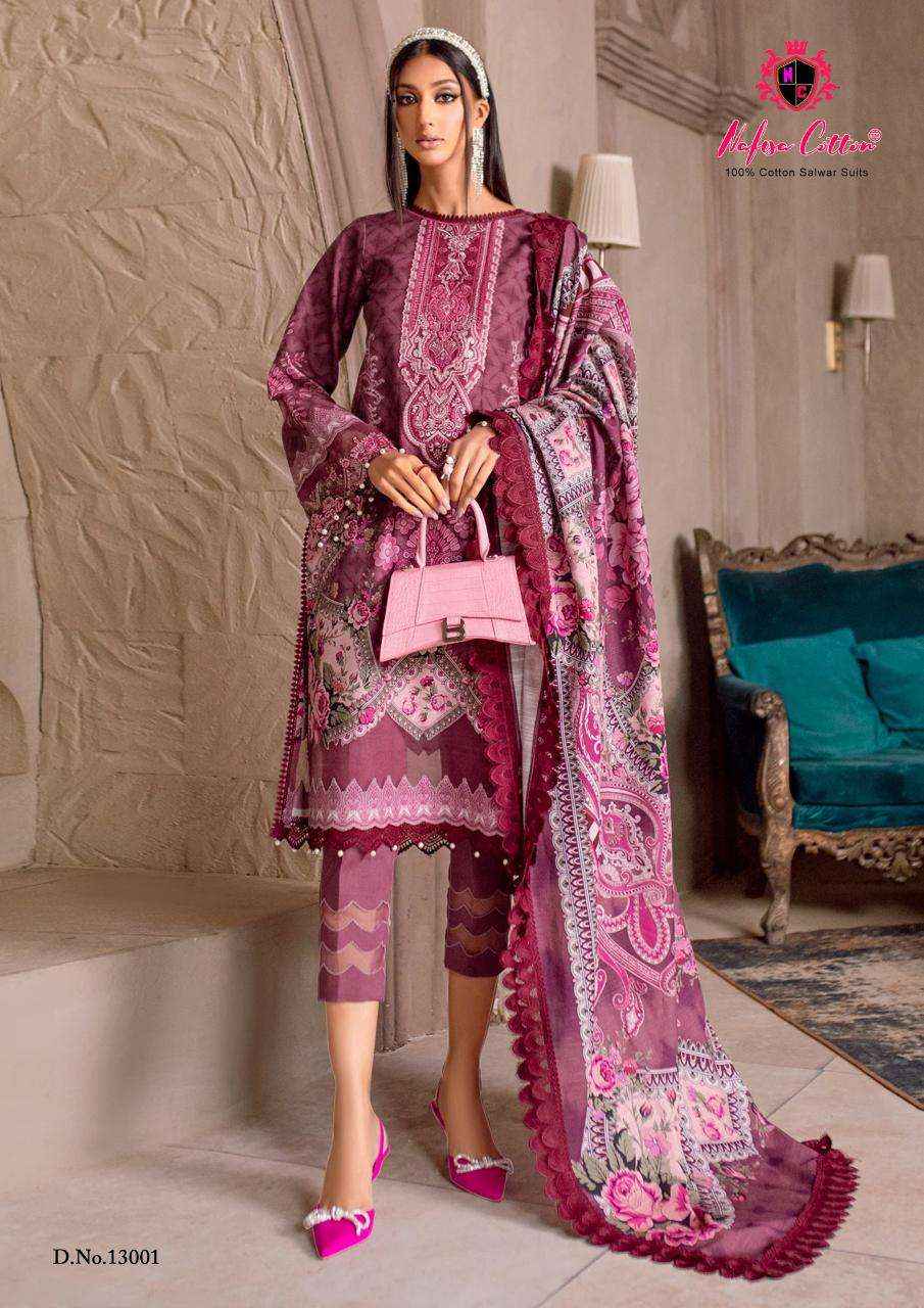 NAFISA COTTON SAHIL DESIGNER COTTON COLLECTION VOL 13 SUITS