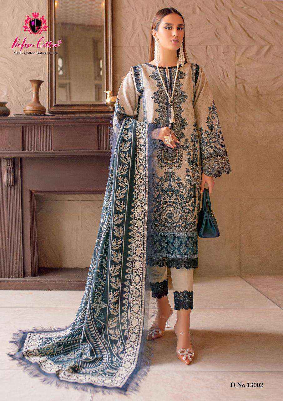 NAFISA COTTON SAHIL DESIGNER COTTON COLLECTION VOL 13 SUITS