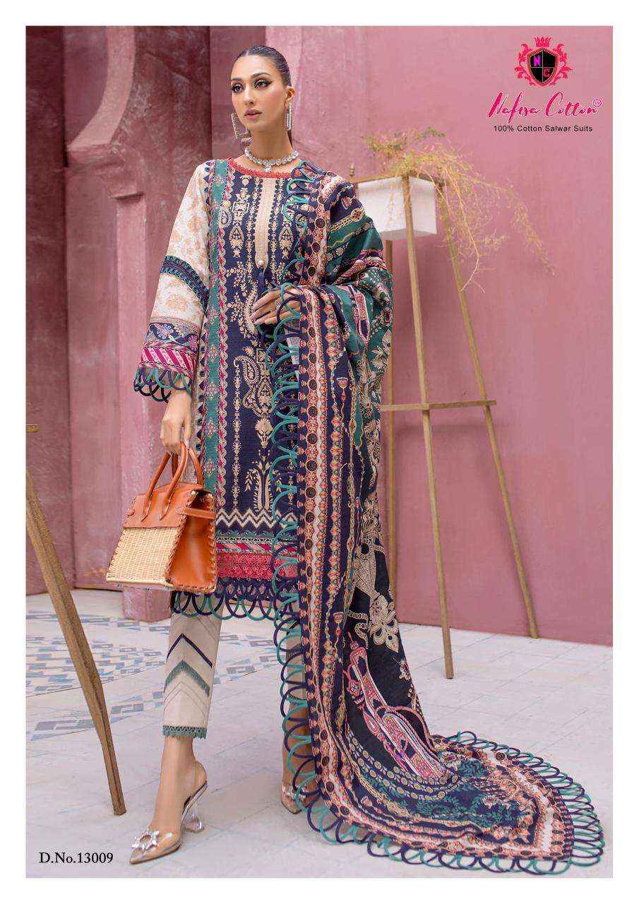 NAFISA COTTON SAHIL DESIGNER COTTON COLLECTION VOL 13 SUITS