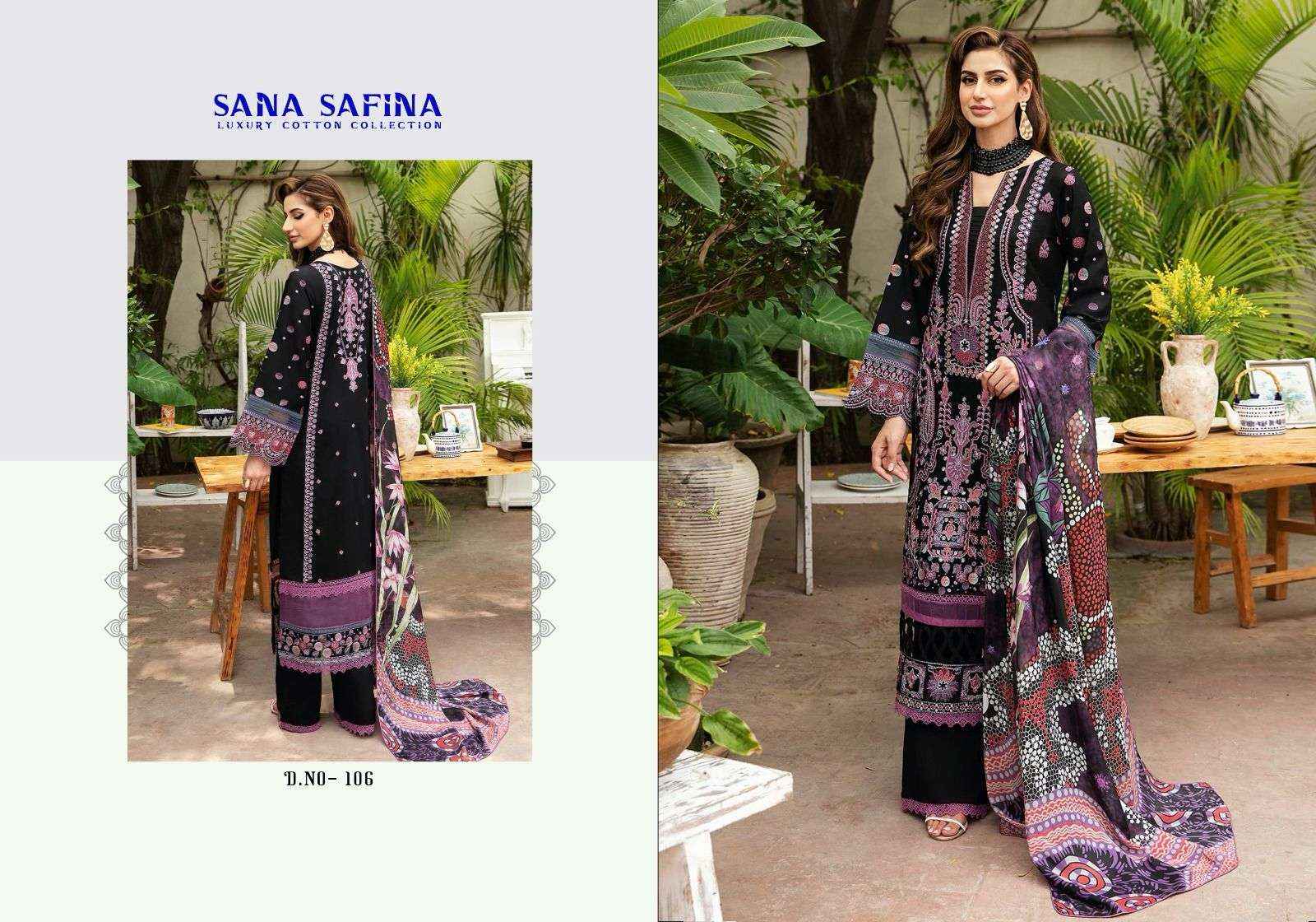 NAFISA COTTON SANA SAFINA VOL 1 PAKISTANI SUITS ( 6 PCS CATALOG )