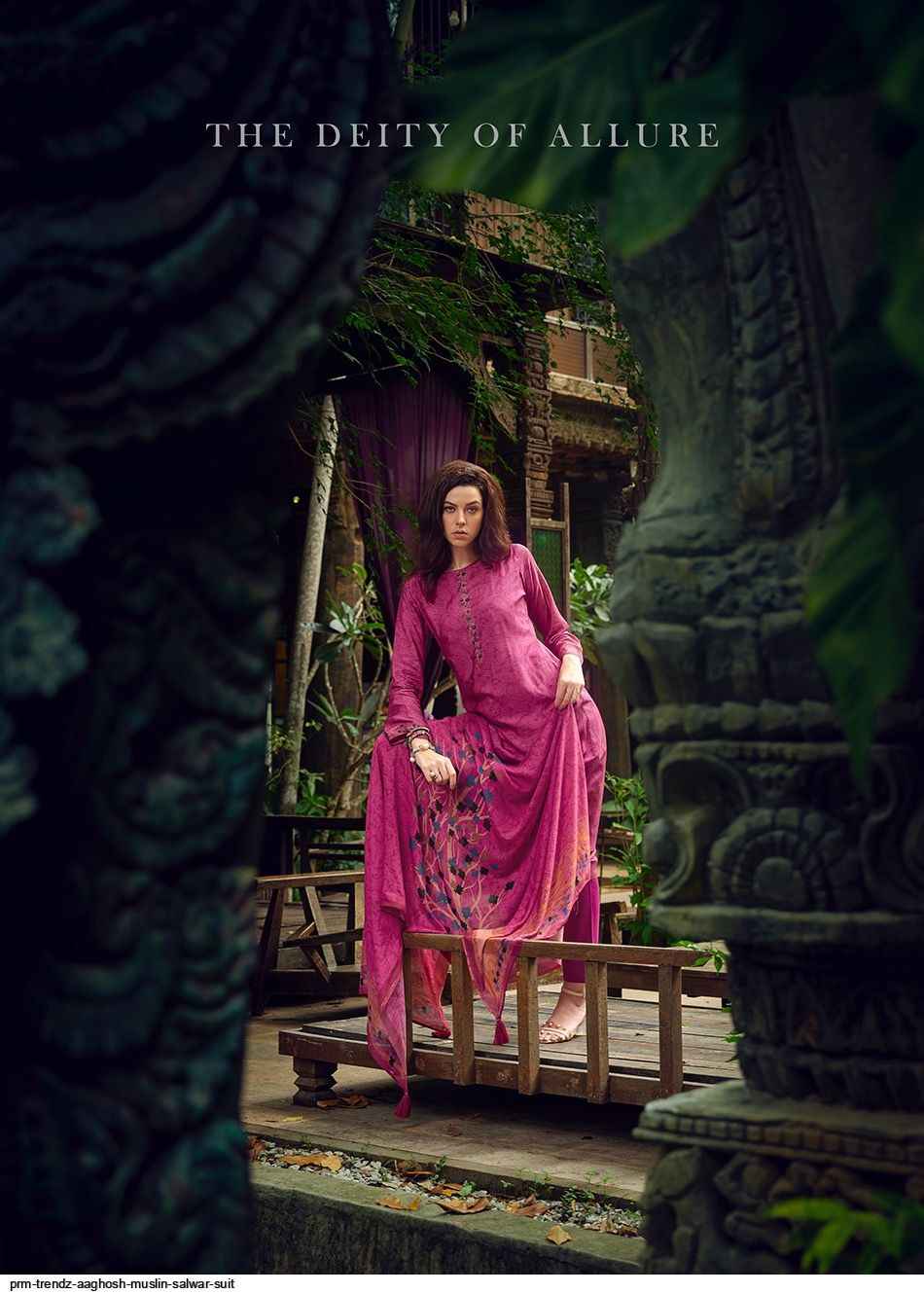 PRM TRENDZ AAGHOSH MUSLIN SALWAR SUITS CATALOGUE WITH PRICE ( 6 pcs catalog )