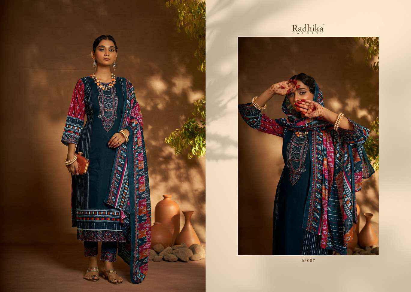 RADHIKA FASHION AZARA MEHNDI SALWAR KAMEEZ WHOLESALE PRICE