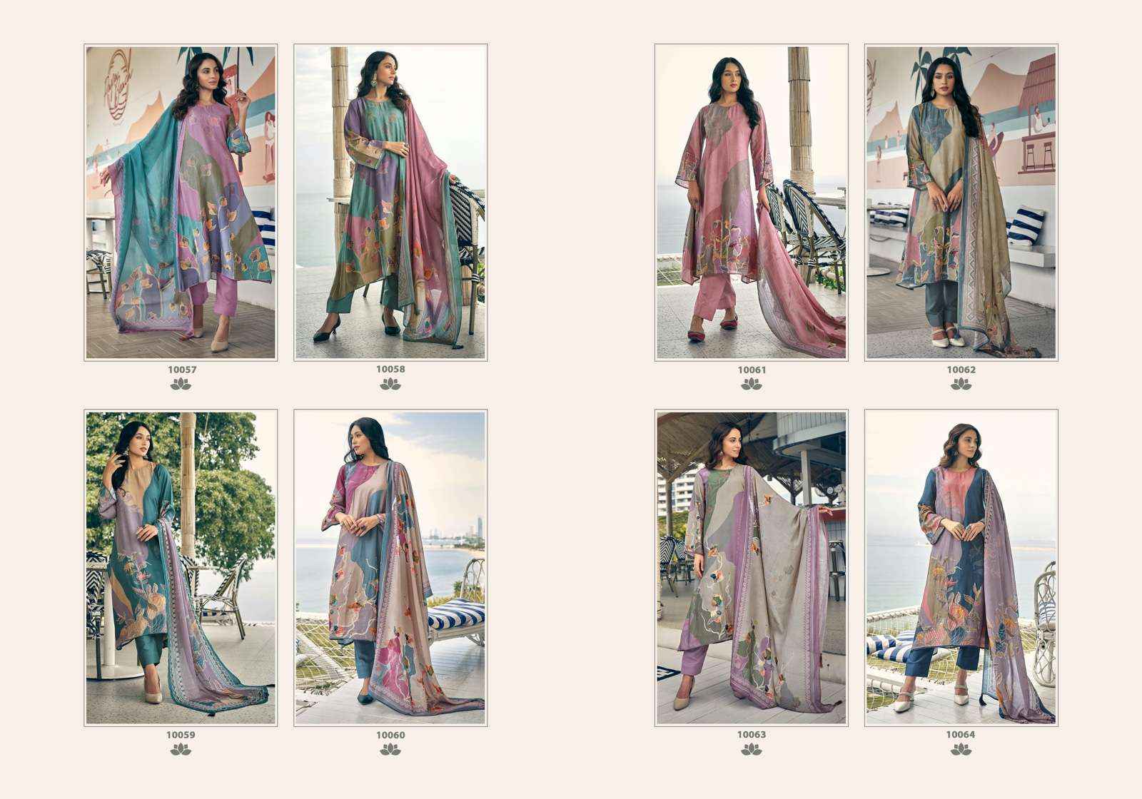 SADHANA FASHION ANAHAT MUSLIN SALWAR KAMEEZ AT WHOLESALE PRICE ( 8 PCS CATALOG )