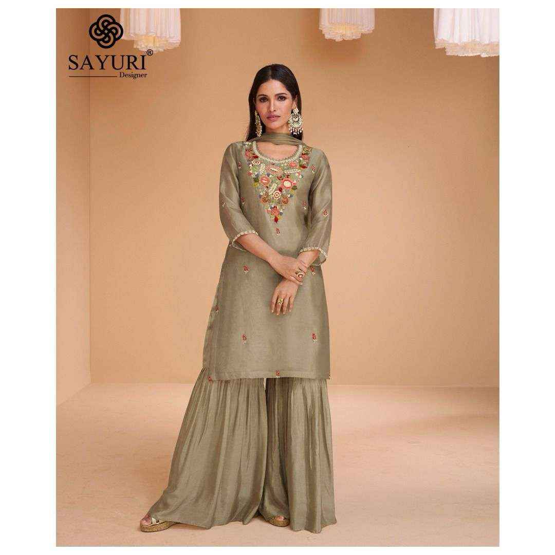 SAYURI DESIGNER CHANDNI DESIGNER SHARARA SUIT