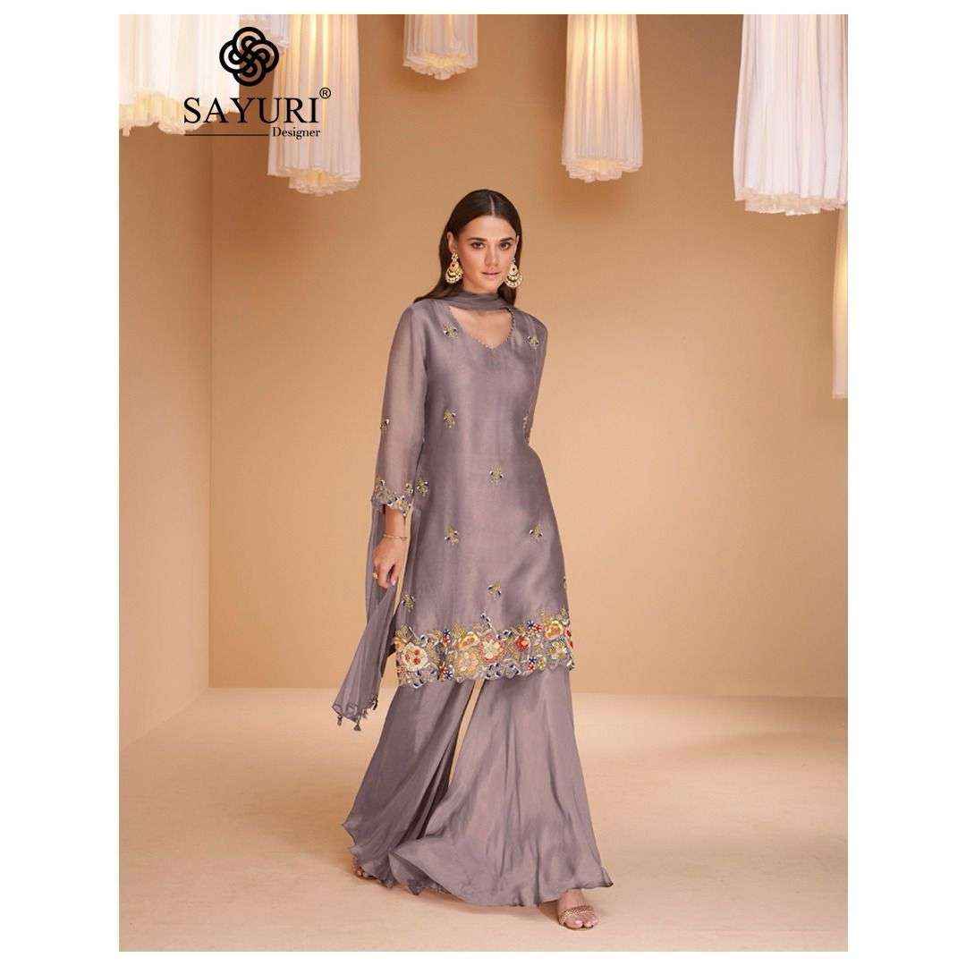 SAYURI DESIGNER CHANDNI DESIGNER SHARARA SUIT