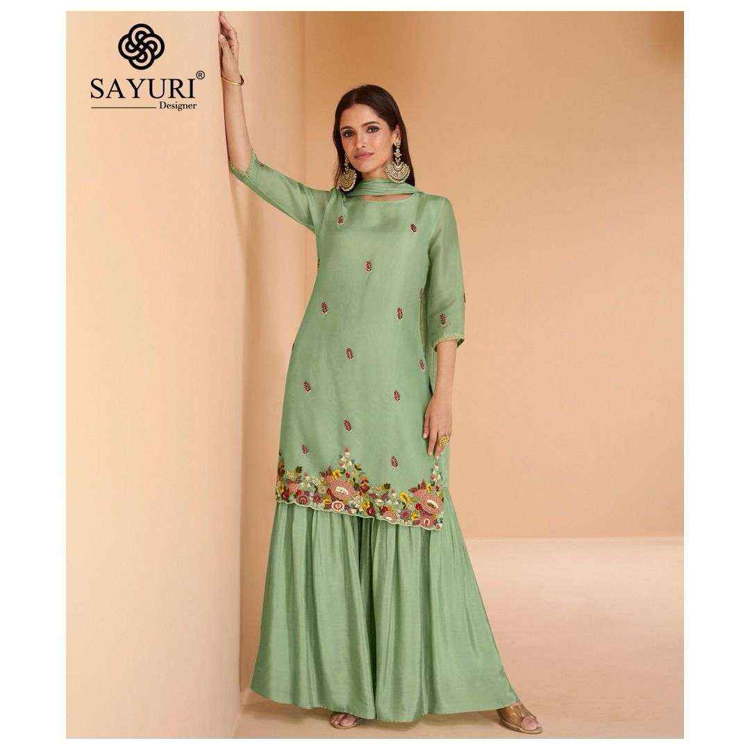 SAYURI DESIGNER CHANDNI DESIGNER SHARARA SUIT