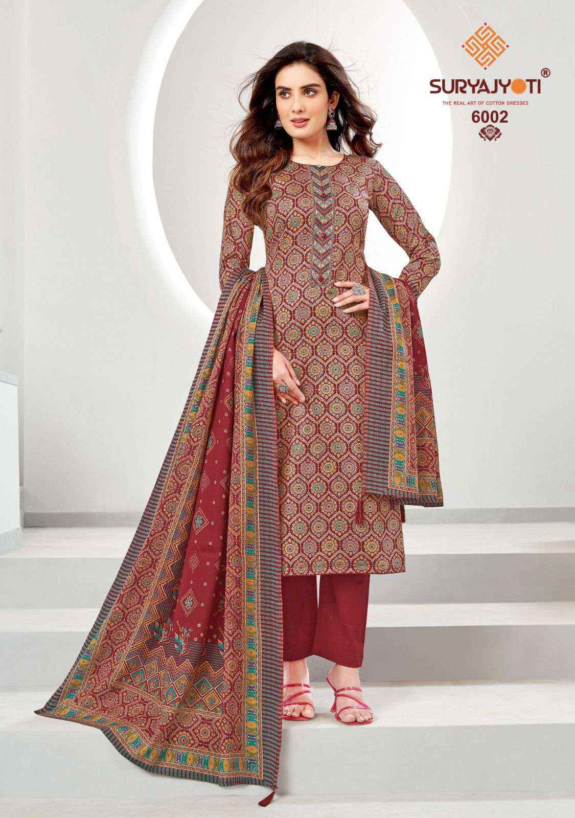 SURYAJYOTI KALKI VOL 6 SALWAR KAMEEZ ( 8 PCS CATALOG )